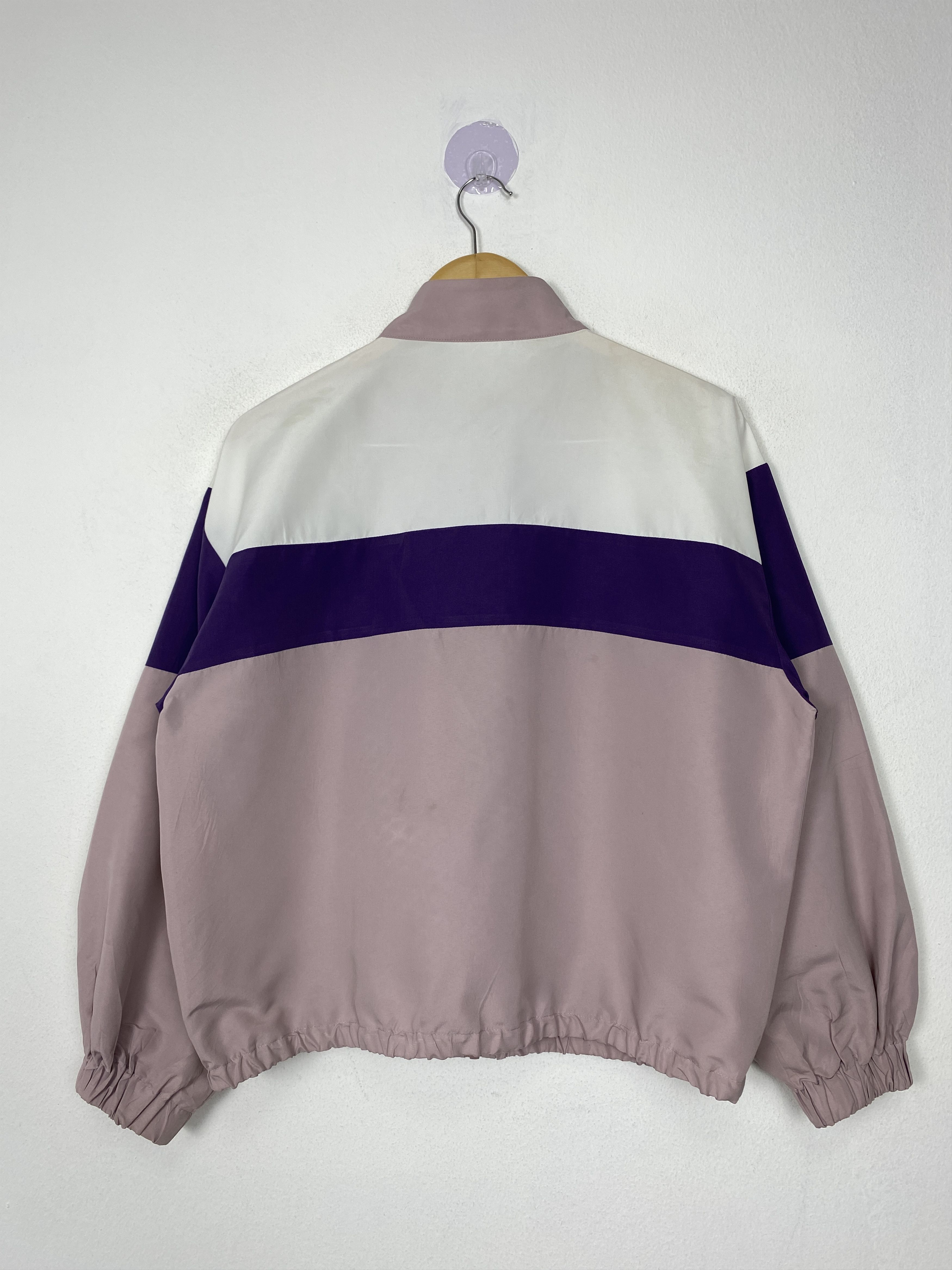 Japanese Brand Vintage Ehka Sopo Zip Up Windbreaker Jacket J1519 Size 3XL / US 20-22 - 7 Thumbnail