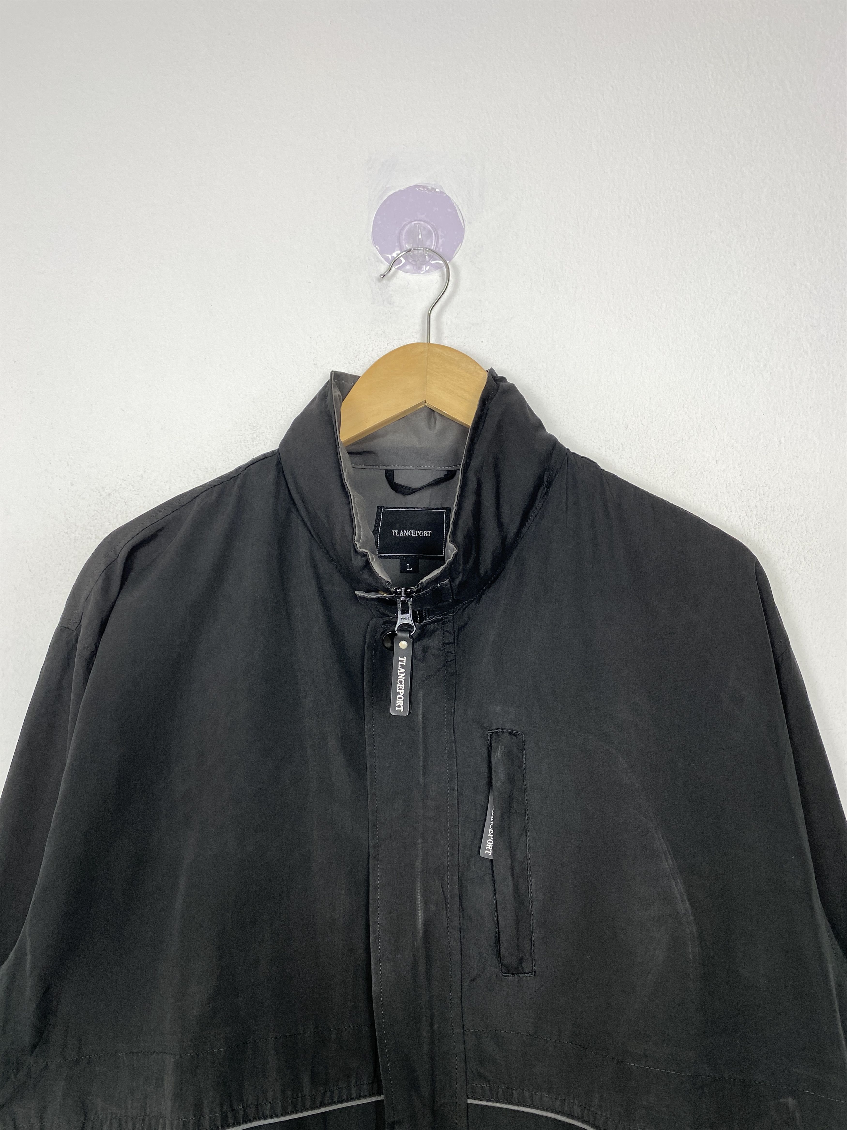 Japanese Brand Vintage Tlanceport Zip Up Jacket Size US M / EU 48-50 / 2 - 2 Thumbnail