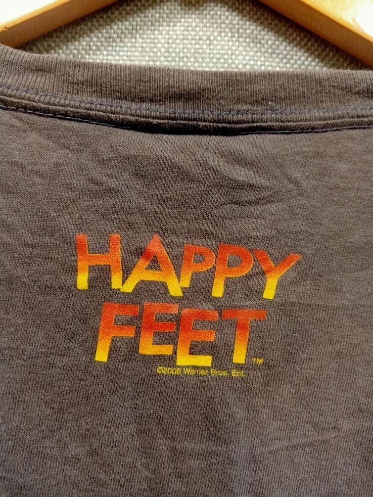 Warner Bros vintage t shirt movie happy feet warner bros Size US M / EU 48-50 / 2 - 3 Thumbnail