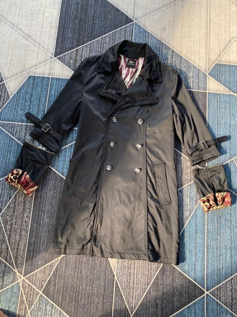 BUFFALO BOBS × If Six Was Nine × Le Grande Bleu (L.G.B.) CYBERPUNK BUFFALO BOBS BONDAGE PUNK DETACHED SLEEVE OVERCOAT Size XS / US 0-2 / IT 36-38 - 2 Thumbnail