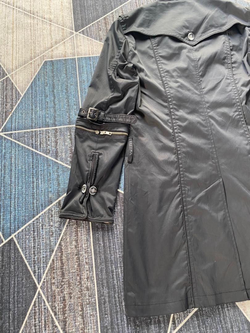 BUFFALO BOBS × If Six Was Nine × Le Grande Bleu (L.G.B.) CYBERPUNK BUFFALO BOBS BONDAGE PUNK DETACHED SLEEVE OVERCOAT Size XS / US 0-2 / IT 36-38 - 14 Thumbnail