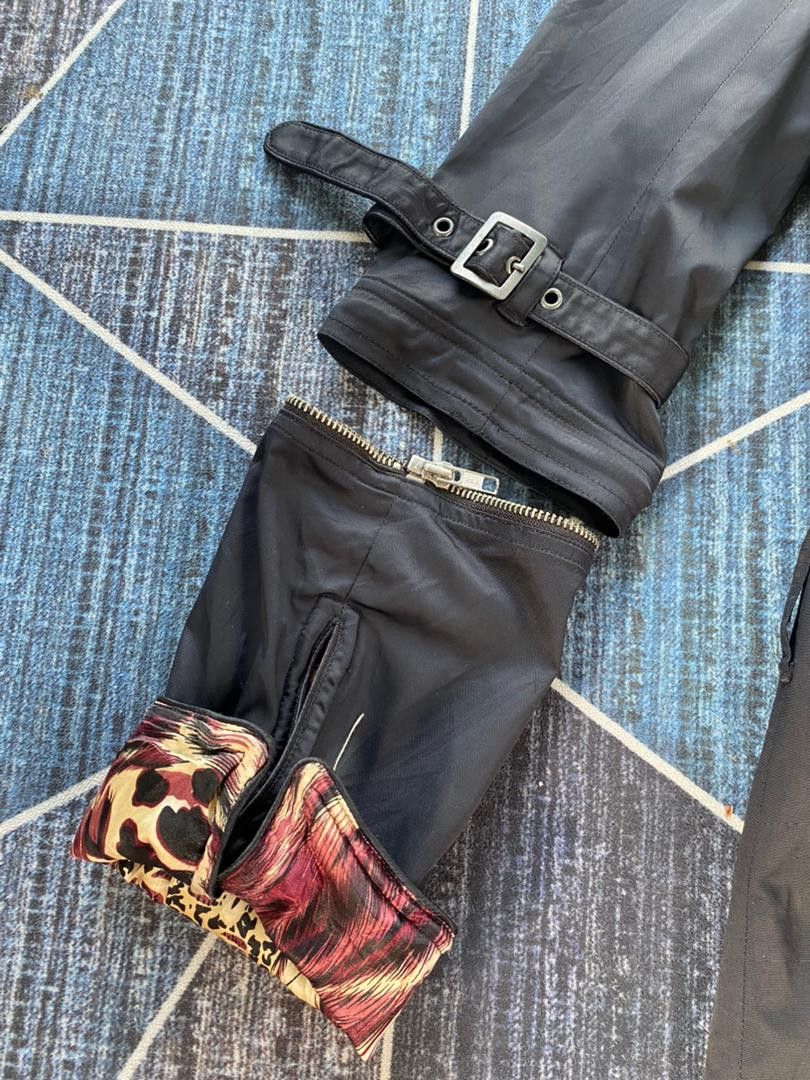 BUFFALO BOBS × If Six Was Nine × Le Grande Bleu (L.G.B.) CYBERPUNK BUFFALO BOBS BONDAGE PUNK DETACHED SLEEVE OVERCOAT Size XS / US 0-2 / IT 36-38 - 4 Thumbnail