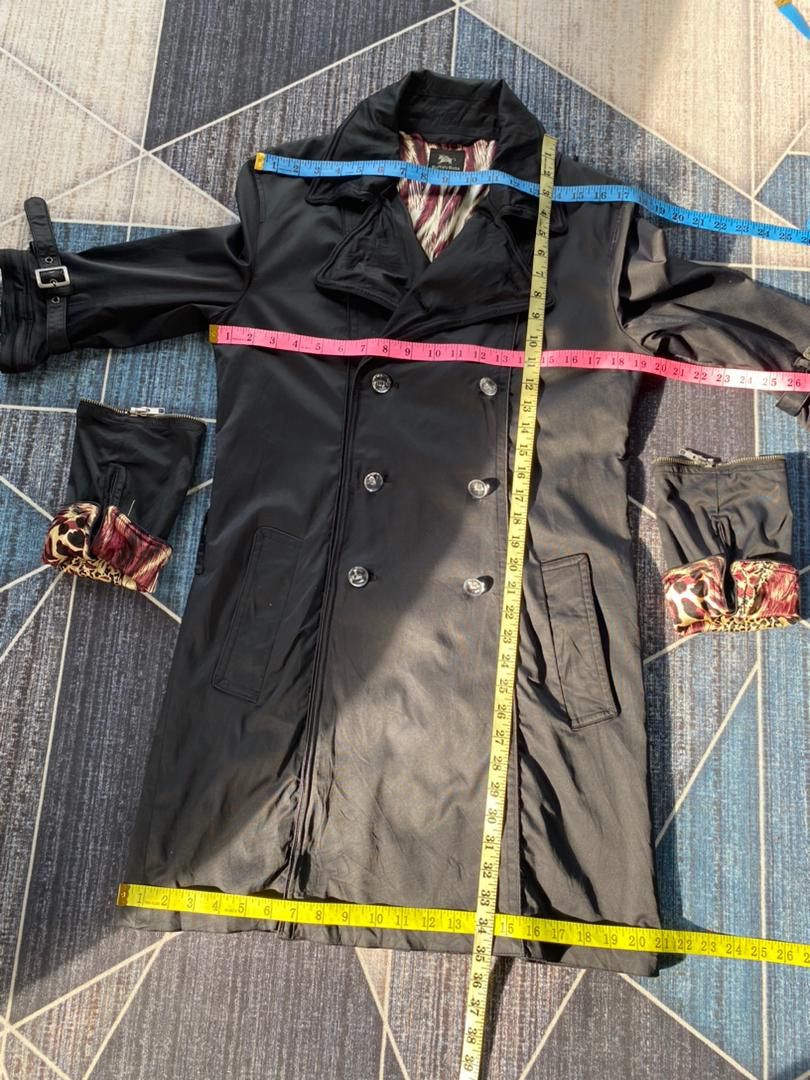 BUFFALO BOBS × If Six Was Nine × Le Grande Bleu (L.G.B.) CYBERPUNK BUFFALO BOBS BONDAGE PUNK DETACHED SLEEVE OVERCOAT Size XS / US 0-2 / IT 36-38 - 17 Thumbnail