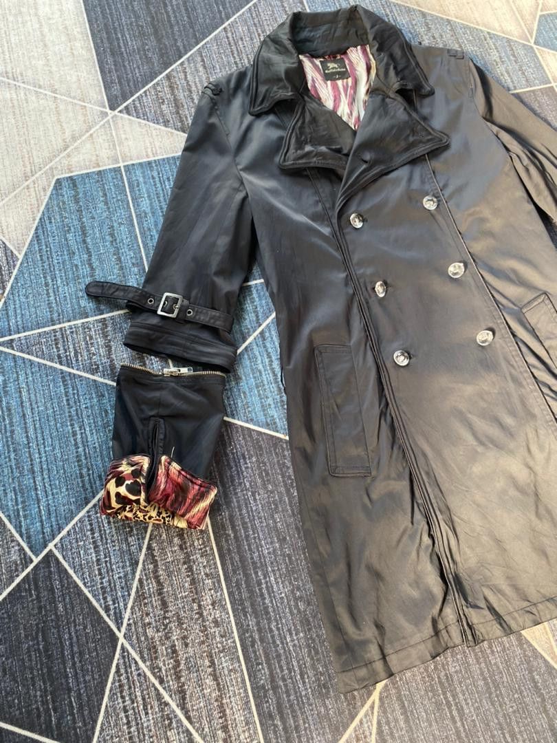 BUFFALO BOBS × If Six Was Nine × Le Grande Bleu (L.G.B.) CYBERPUNK BUFFALO BOBS BONDAGE PUNK DETACHED SLEEVE OVERCOAT Size XS / US 0-2 / IT 36-38 - 3 Thumbnail