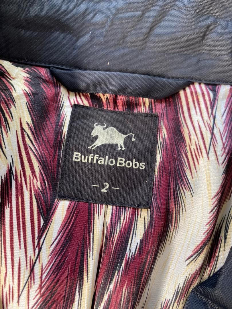 BUFFALO BOBS × If Six Was Nine × Le Grande Bleu (L.G.B.) CYBERPUNK BUFFALO BOBS BONDAGE PUNK DETACHED SLEEVE OVERCOAT Size XS / US 0-2 / IT 36-38 - 9 Thumbnail