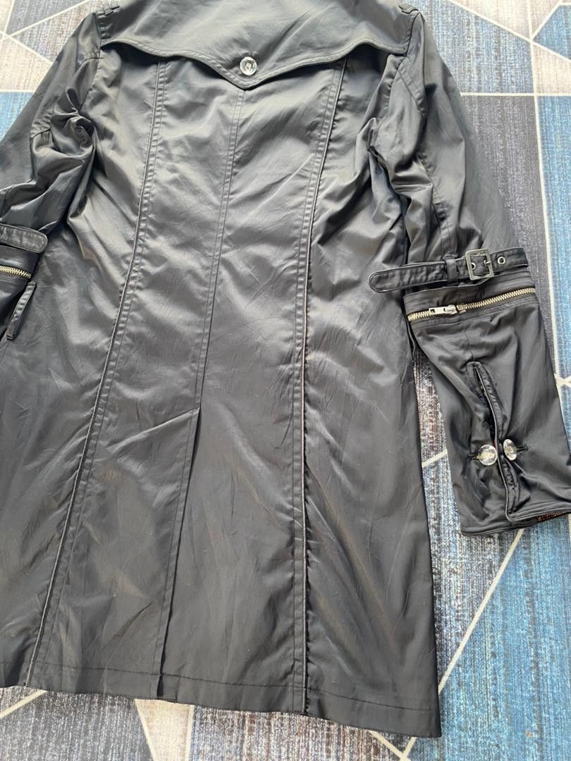 BUFFALO BOBS × If Six Was Nine × Le Grande Bleu (L.G.B.) CYBERPUNK BUFFALO BOBS BONDAGE PUNK DETACHED SLEEVE OVERCOAT Size XS / US 0-2 / IT 36-38 - 13 Thumbnail