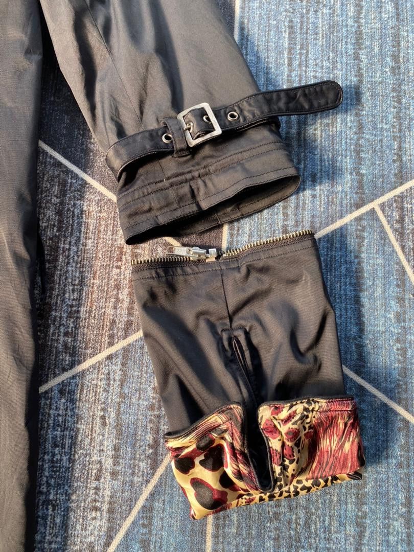 BUFFALO BOBS × If Six Was Nine × Le Grande Bleu (L.G.B.) CYBERPUNK BUFFALO BOBS BONDAGE PUNK DETACHED SLEEVE OVERCOAT Size XS / US 0-2 / IT 36-38 - 6 Thumbnail