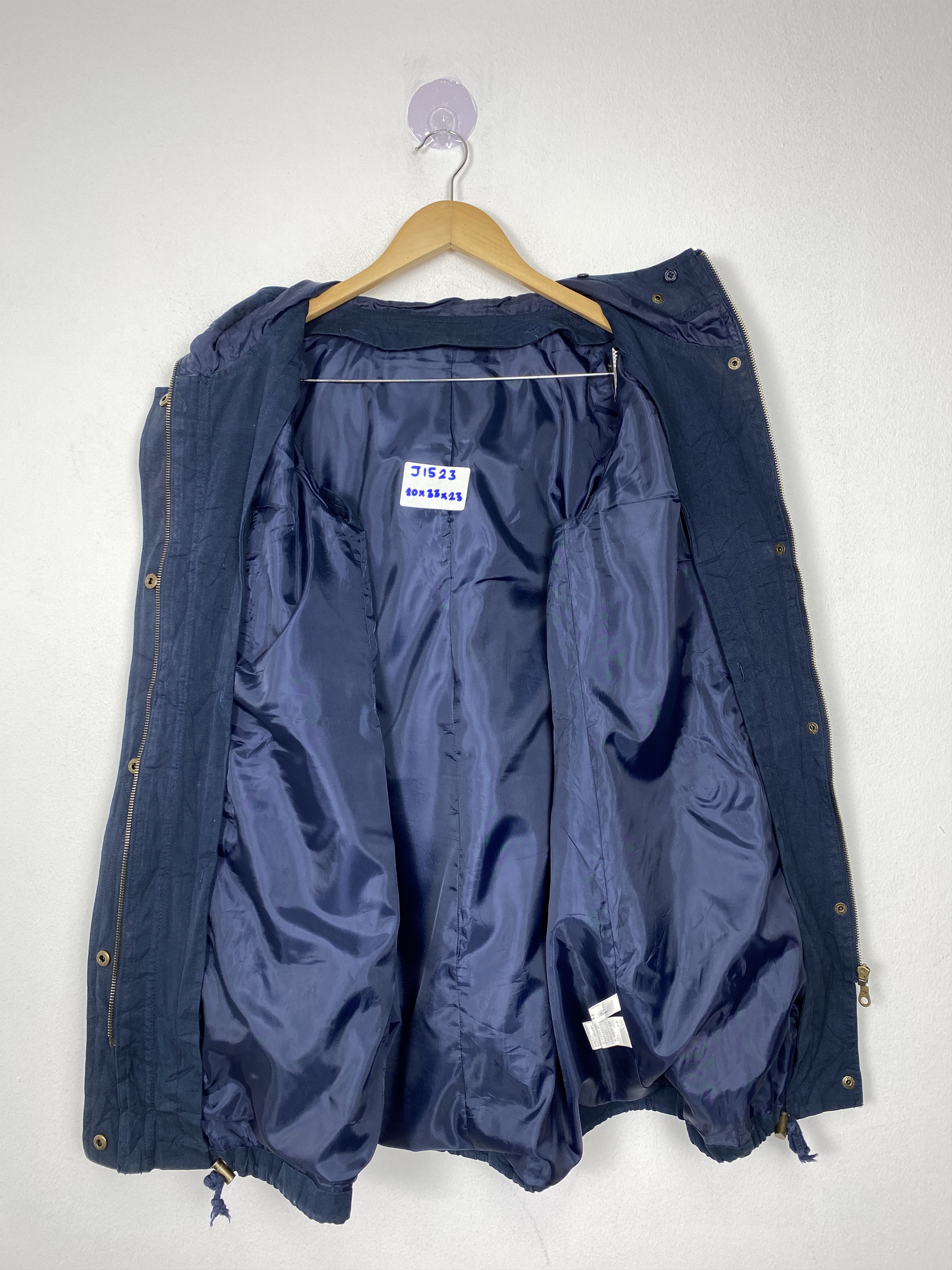 Japanese Brand Vintage Japanese Brand Hoodie Jacket J1523 Size US S / EU 44-46 / 1 - 8 Thumbnail