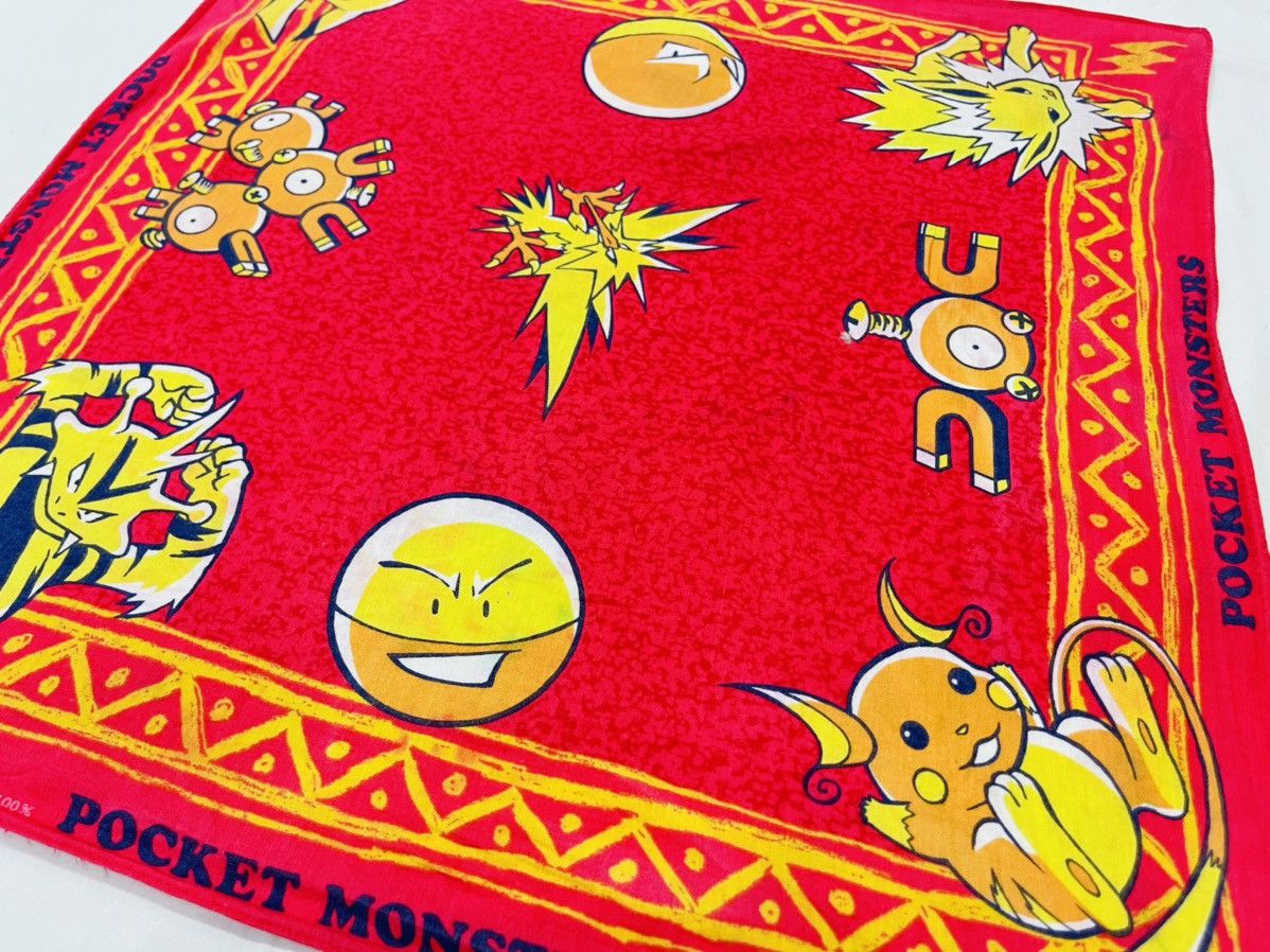 Nintendo × Pokemon POKEMON HANDKERCHIEF NECKERCHIEF BANDANA Size ONE SIZE - 3 Thumbnail