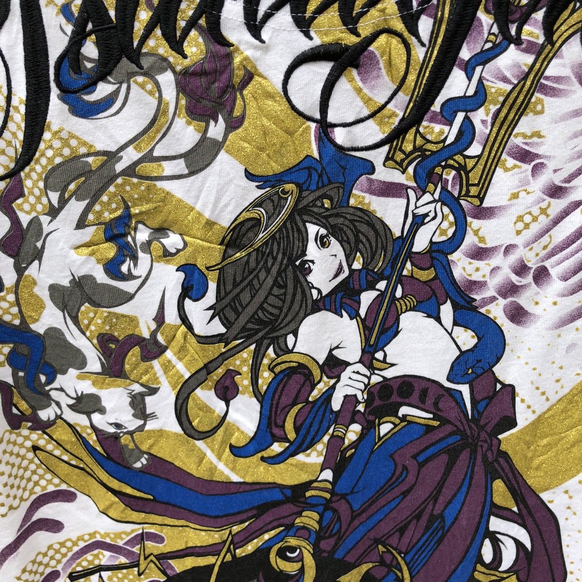Anime × Japanese Brand T-Shirt All Of Print Anime Oh My Goddess Tsukuyomi Size US L / EU 52-54 / 3 - 6 Thumbnail