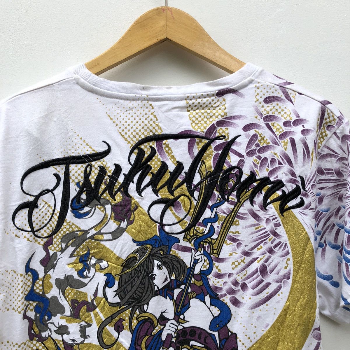 Anime × Japanese Brand T-Shirt All Of Print Anime Oh My Goddess Tsukuyomi Size US L / EU 52-54 / 3 - 4 Thumbnail