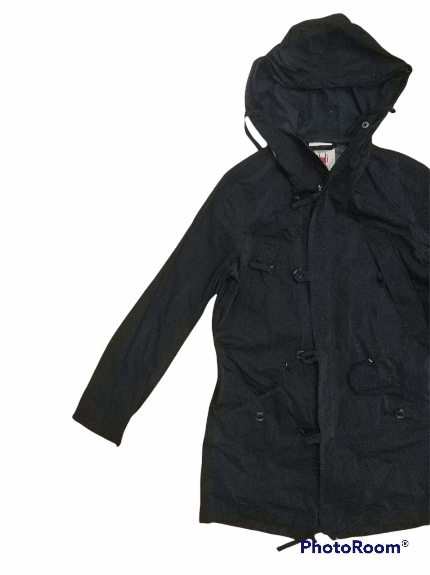 Japanese Brand 🔥Super Black Japanese Brand Parka Jacket Size US S / EU 44-46 / 1 - 5 Thumbnail