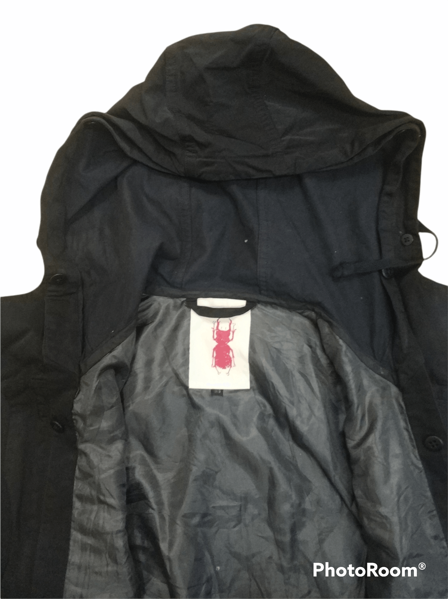 Japanese Brand 🔥Super Black Japanese Brand Parka Jacket Size US S / EU 44-46 / 1 - 3 Thumbnail