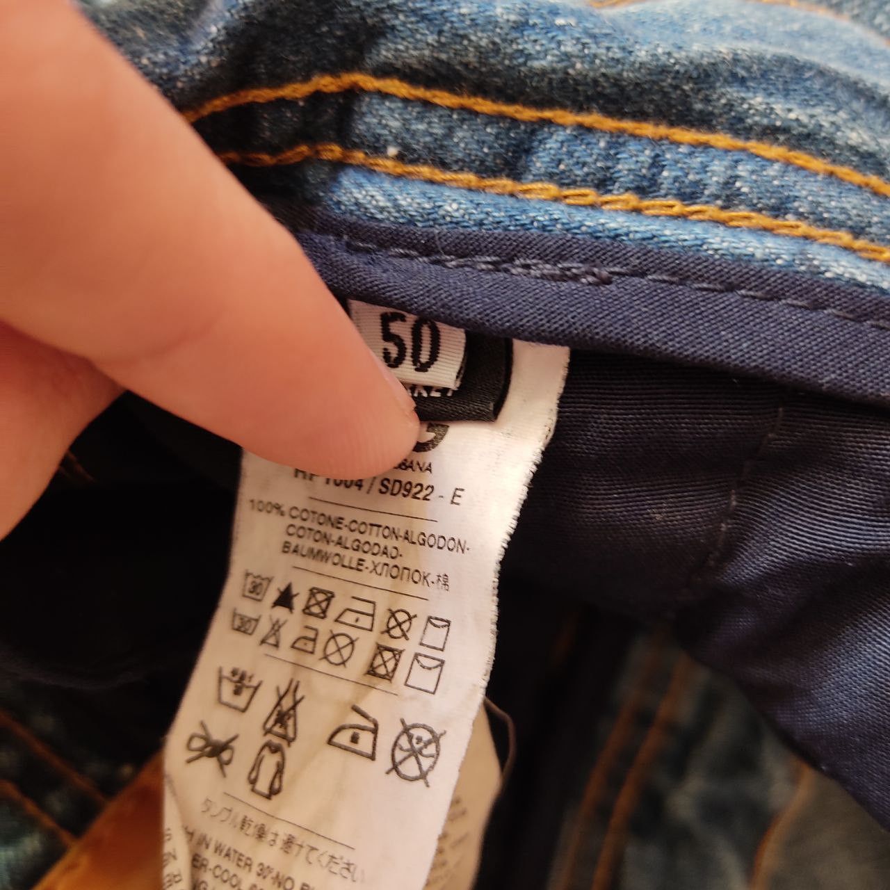 Dolce & Gabbana × Vintage DOLCE GABANNA Vintage Jeans Size US 34 / EU 50 - 7 Thumbnail
