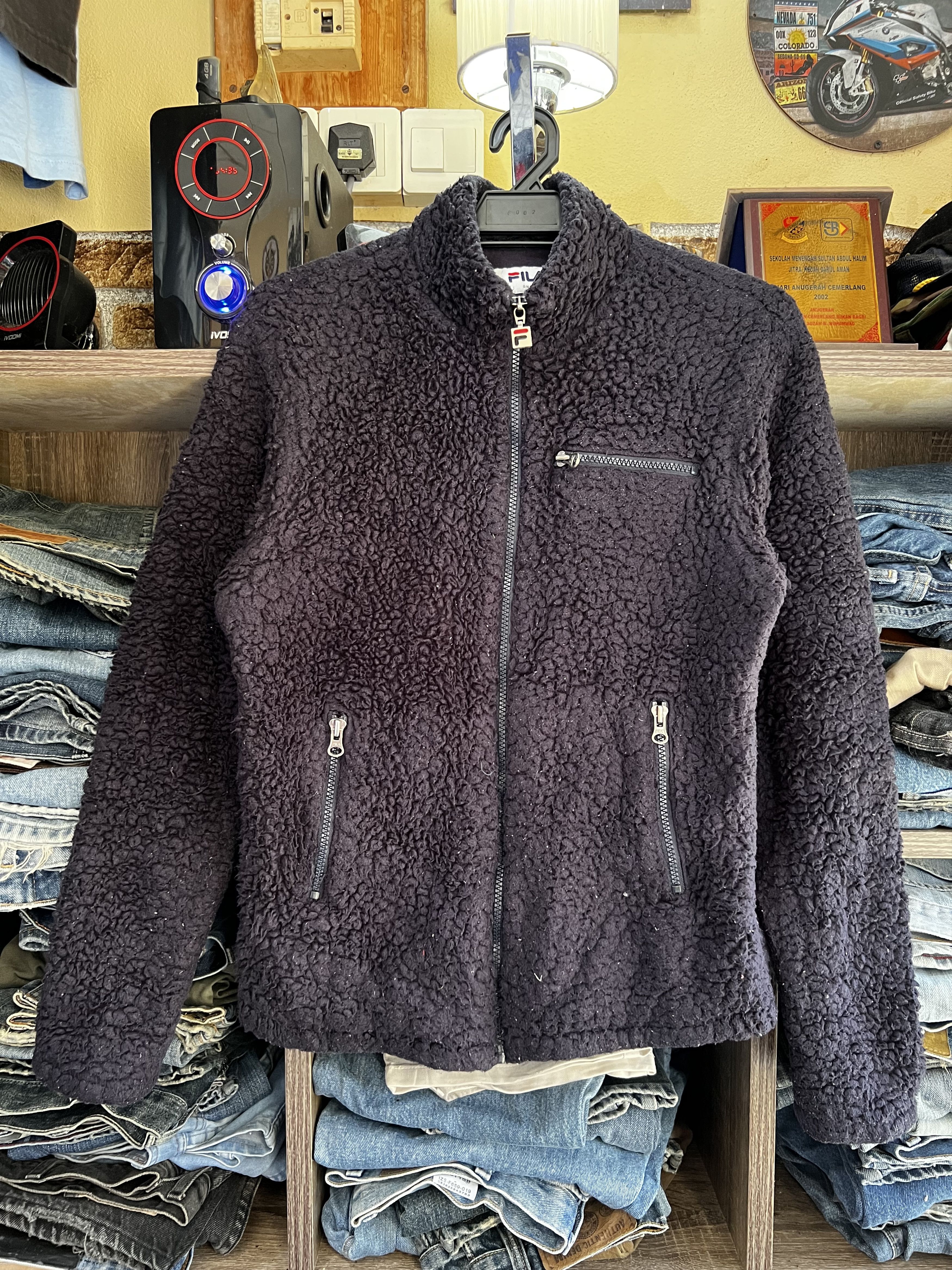 Fila 🔥Vintage Fila Deep Pile Sherpa Jackets Size US S / EU 44-46 / 1 - 1 Thumbnail