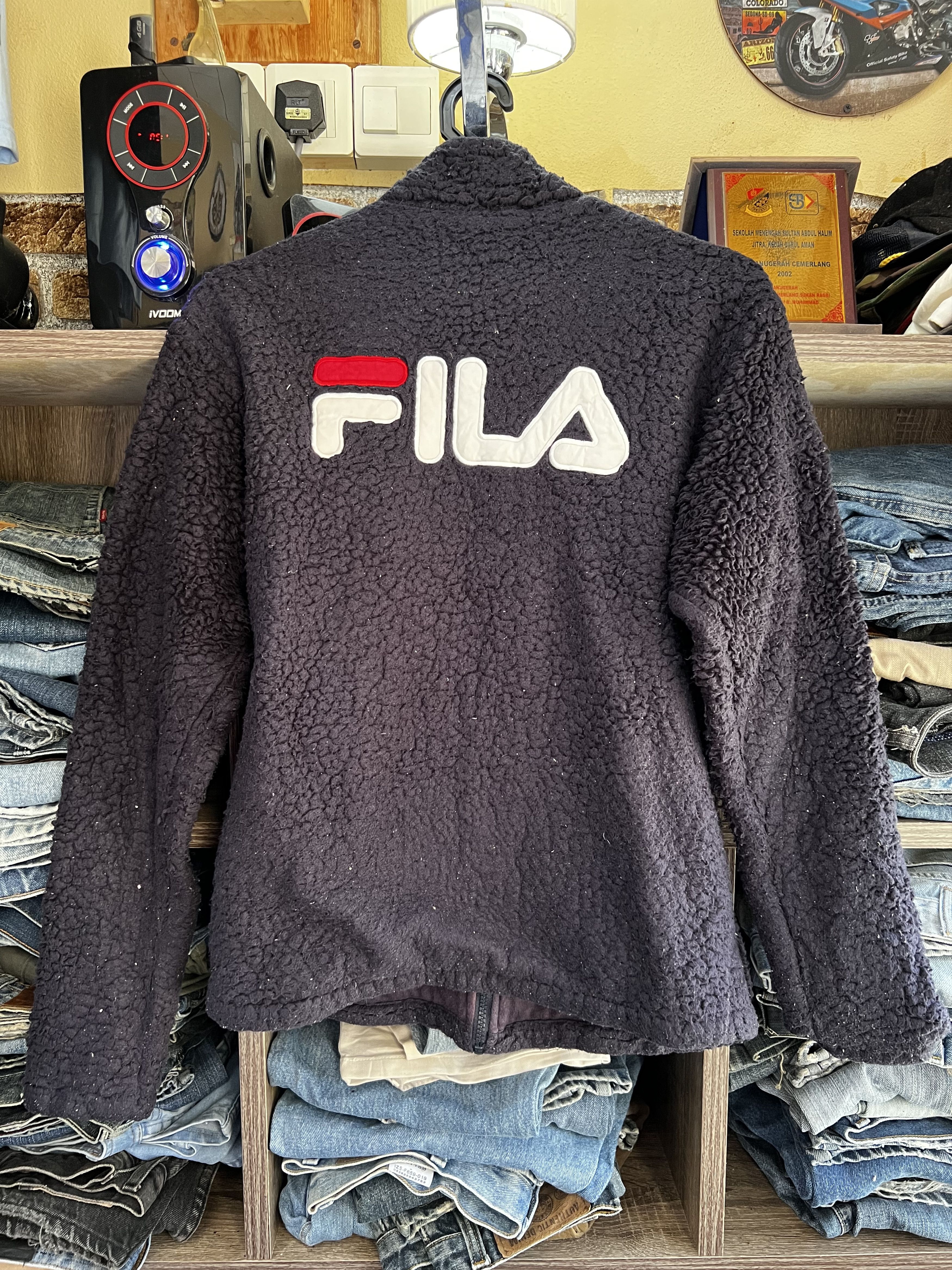 Fila 🔥Vintage Fila Deep Pile Sherpa Jackets Size US S / EU 44-46 / 1 - 2 Thumbnail