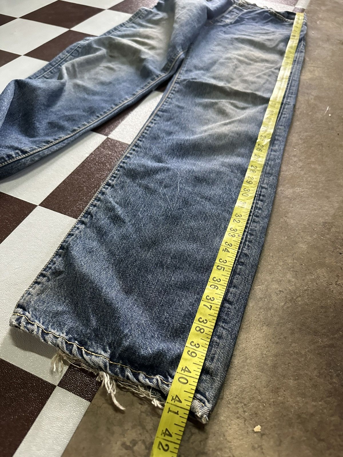 45rpm 28x30 Vintage 45rpm blue denim jeans Size US 28 / EU 44 - 6 Thumbnail