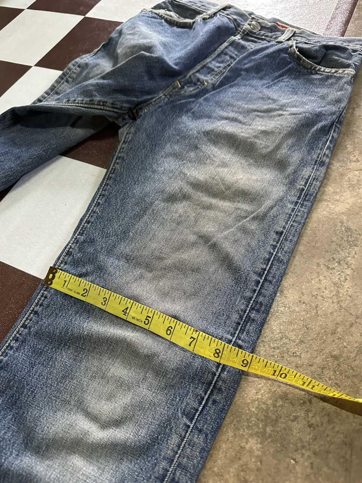 45rpm 28x30 Vintage 45rpm blue denim jeans Size US 28 / EU 44 - 9 Thumbnail