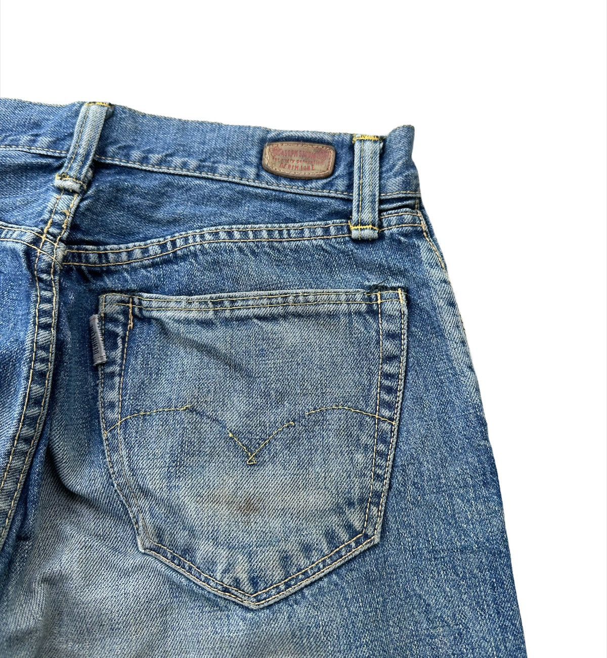 45rpm 28x30 Vintage 45rpm blue denim jeans Size US 28 / EU 44 - 4 Thumbnail