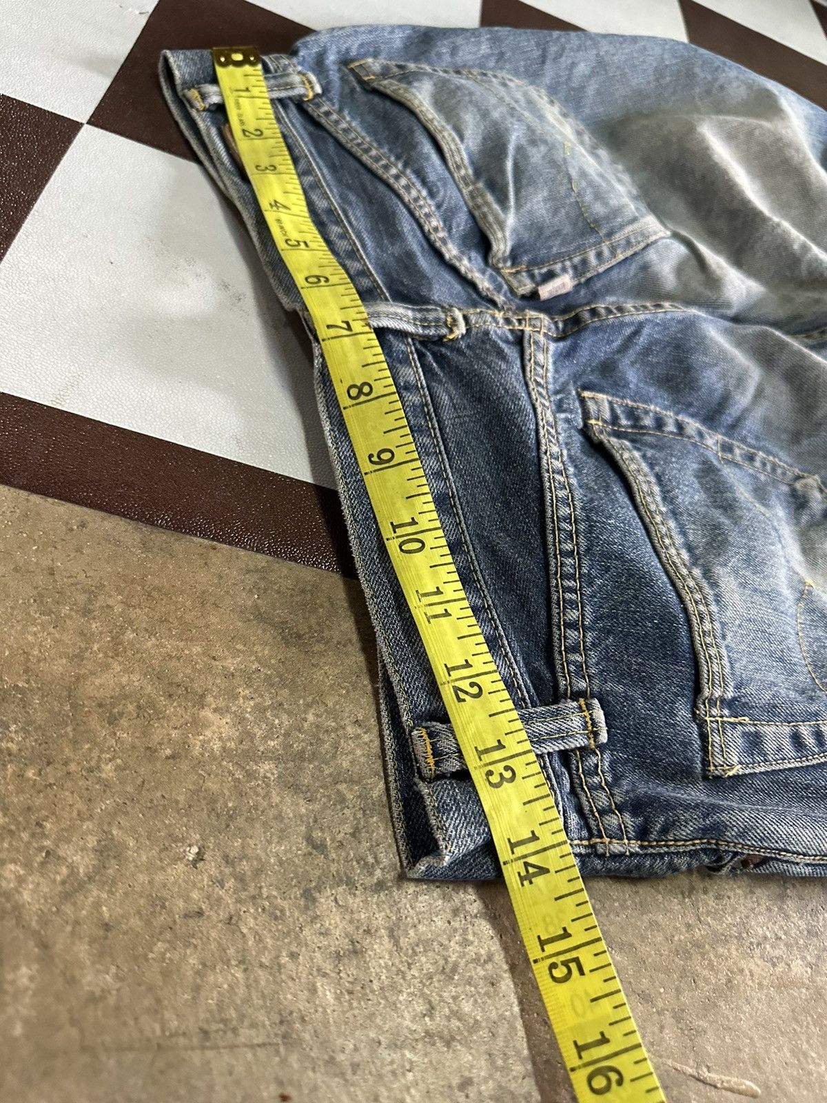 45rpm 28x30 Vintage 45rpm blue denim jeans Size US 28 / EU 44 - 5 Thumbnail