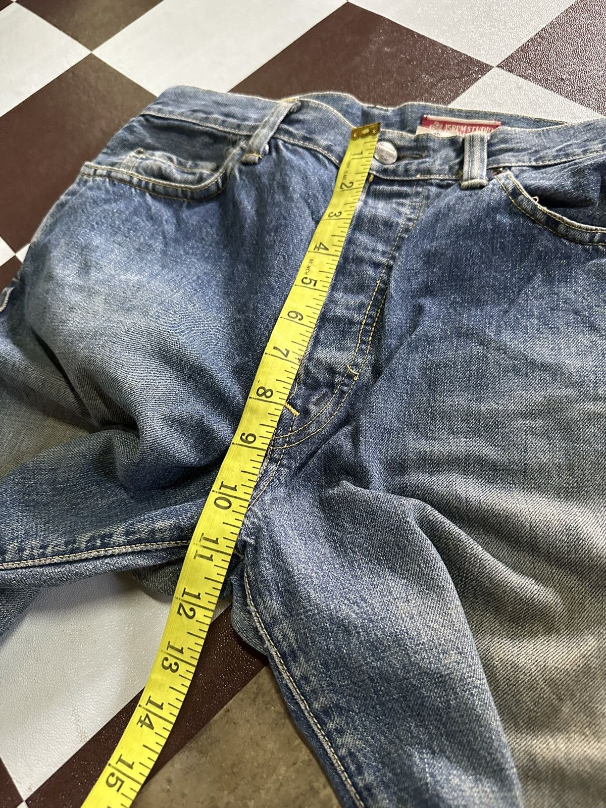 45rpm 28x30 Vintage 45rpm blue denim jeans Size US 28 / EU 44 - 11 Thumbnail