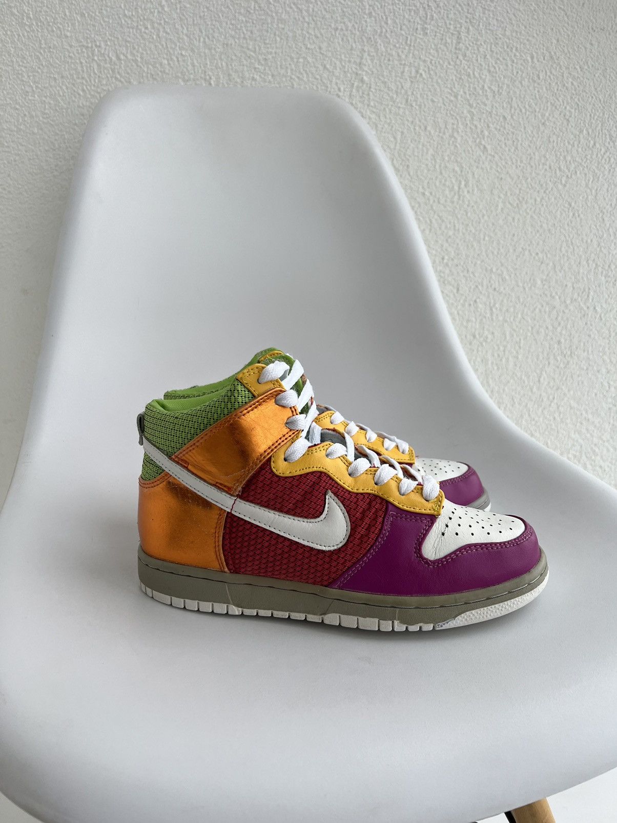 Nike Nike Dunk High Premium Multi-Color Size US 8 / IT 38 - 2 Thumbnail
