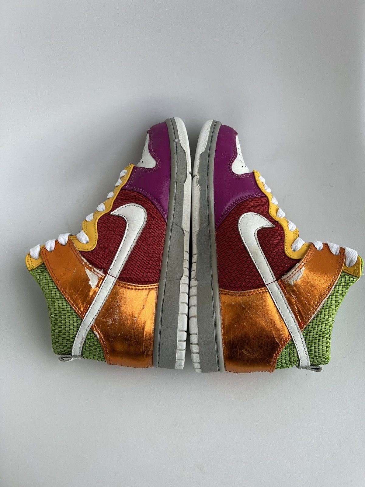 Nike Nike Dunk High Premium Multi-Color Size US 8 / IT 38 - 6 Thumbnail