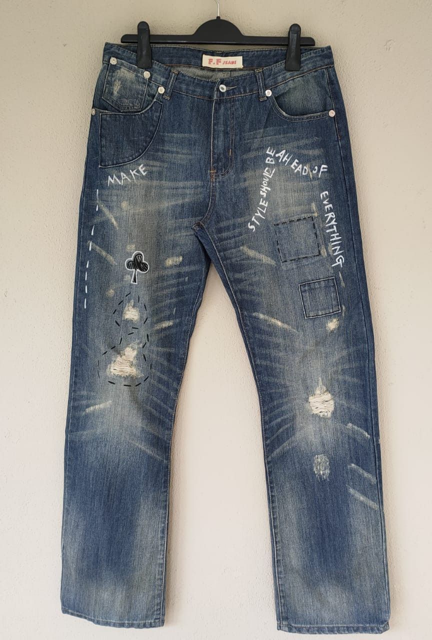 image of Beauty Beast Ff Jeans Denim in Blue, Men's (Size 33)