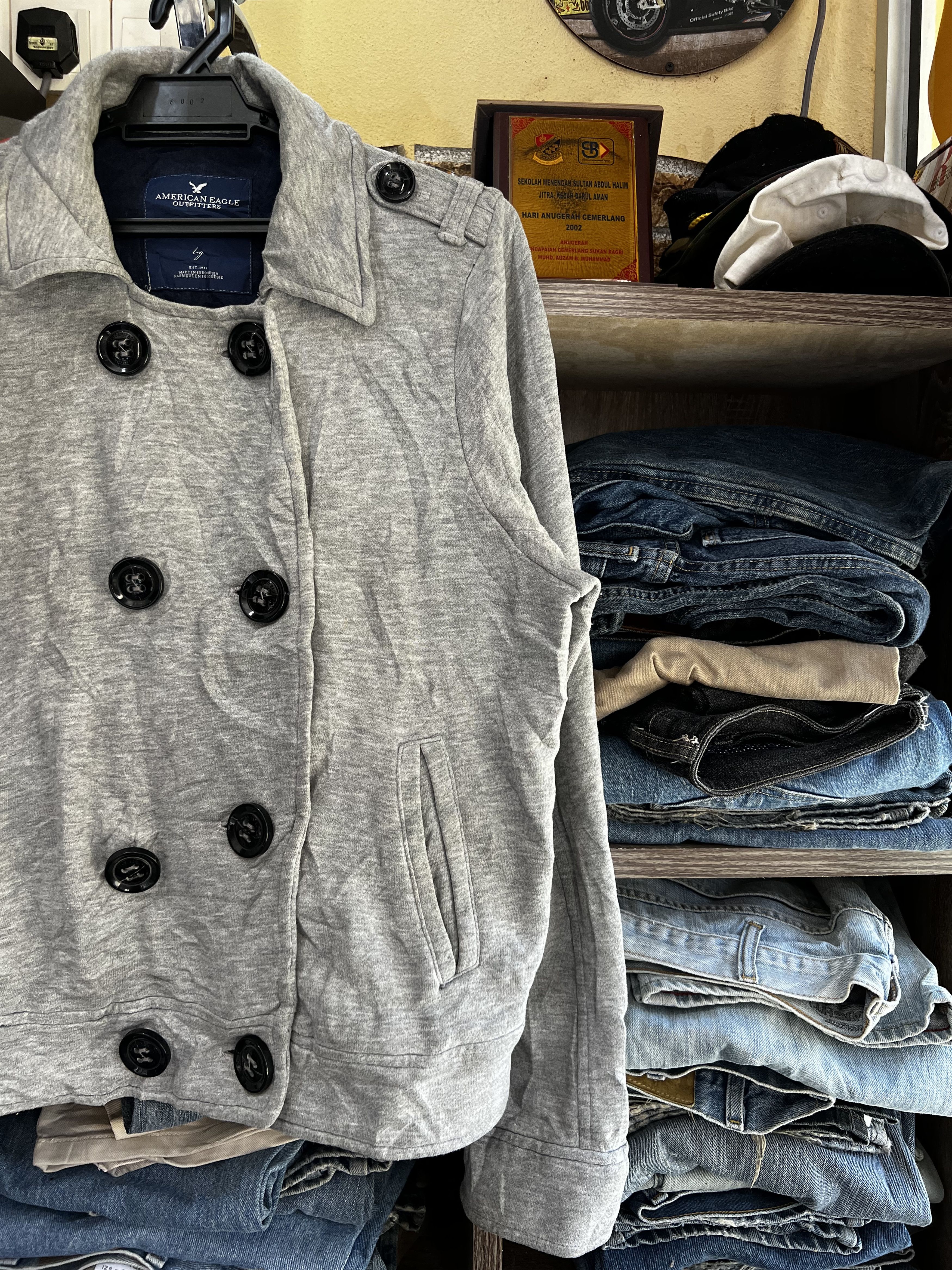 American Eagle Outfitters 🔥Cropped American Eagle Outfitters Button Jackets Size US M / EU 48-50 / 2 - 2 Thumbnail