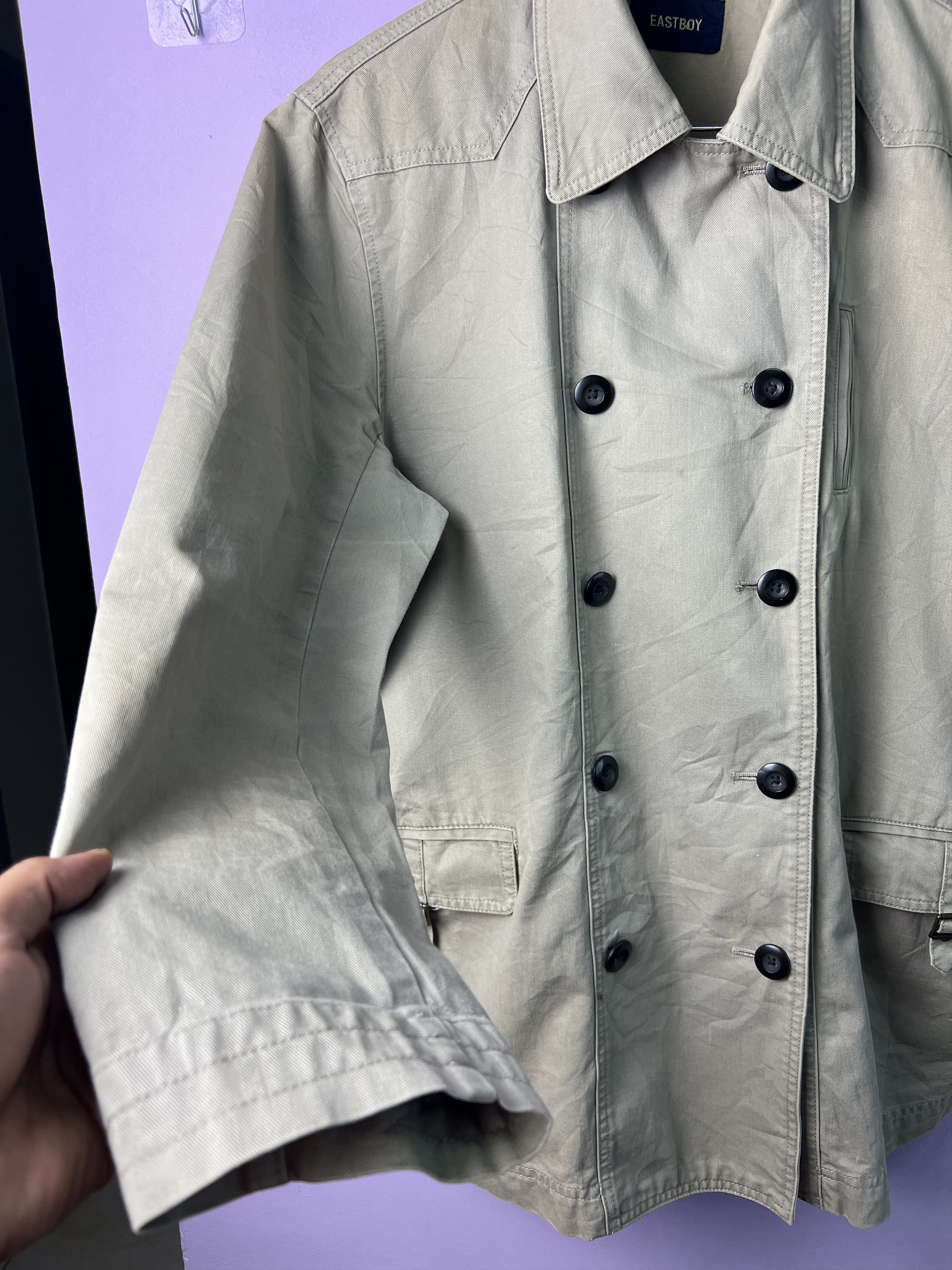 Other 🔥East Boy Double Breast Chore Jackets Size US M / EU 48-50 / 2 - 12 Thumbnail