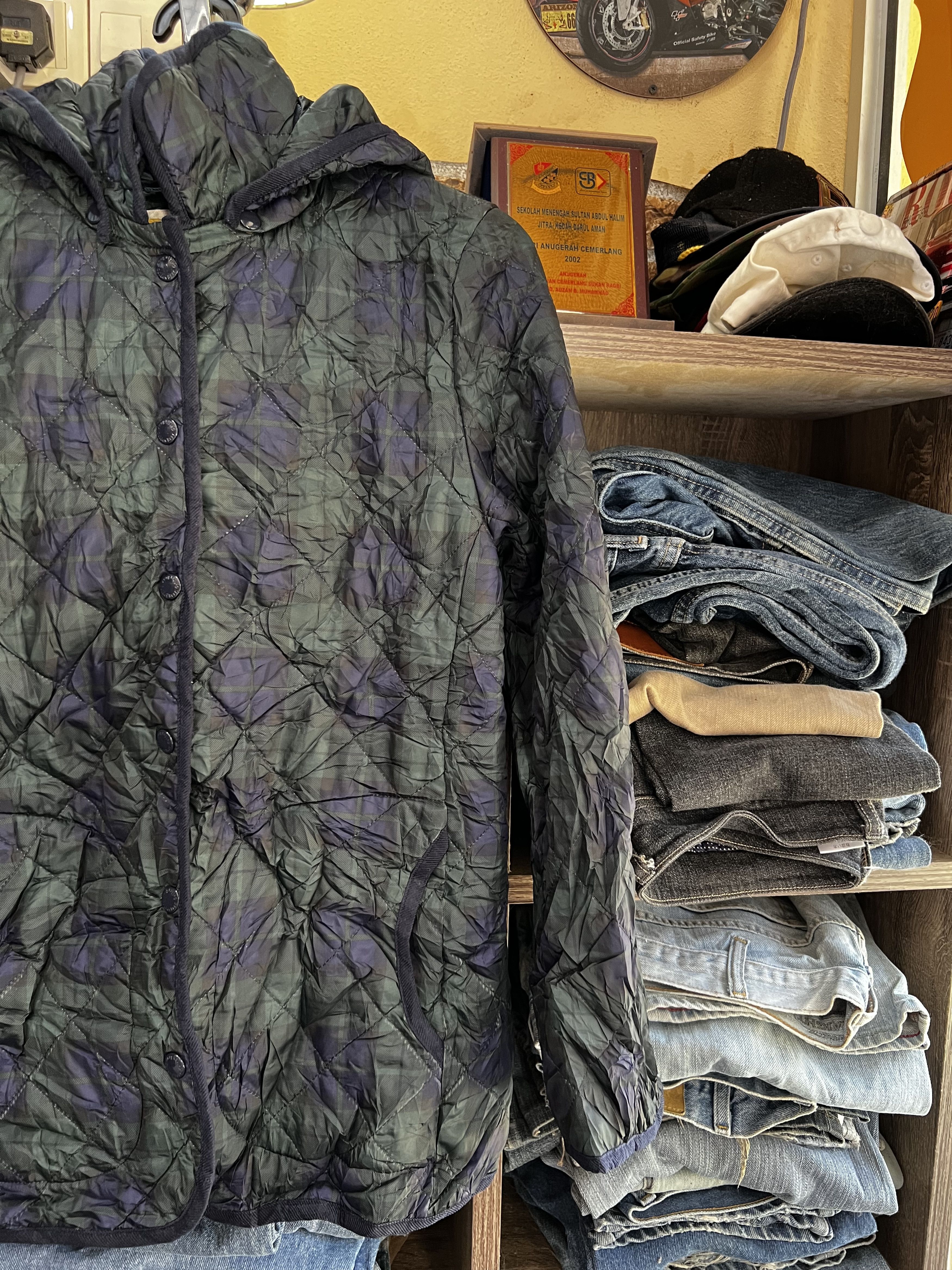 Golden Bear 🔥Vintage Golden Bear Checkered Quilted Jackets Size US S / EU 44-46 / 1 - 4 Thumbnail