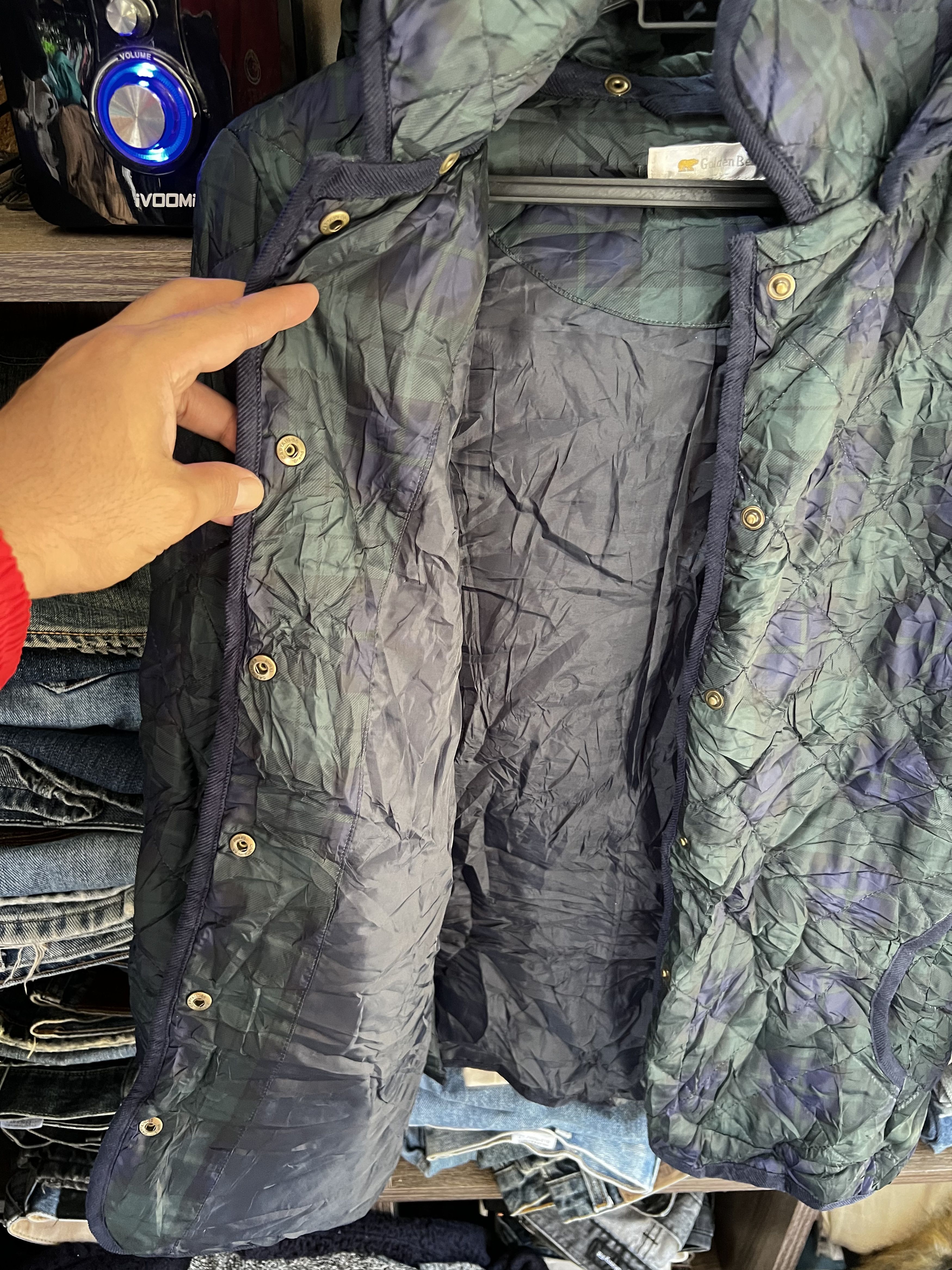 Golden Bear 🔥Vintage Golden Bear Checkered Quilted Jackets Size US S / EU 44-46 / 1 - 9 Thumbnail