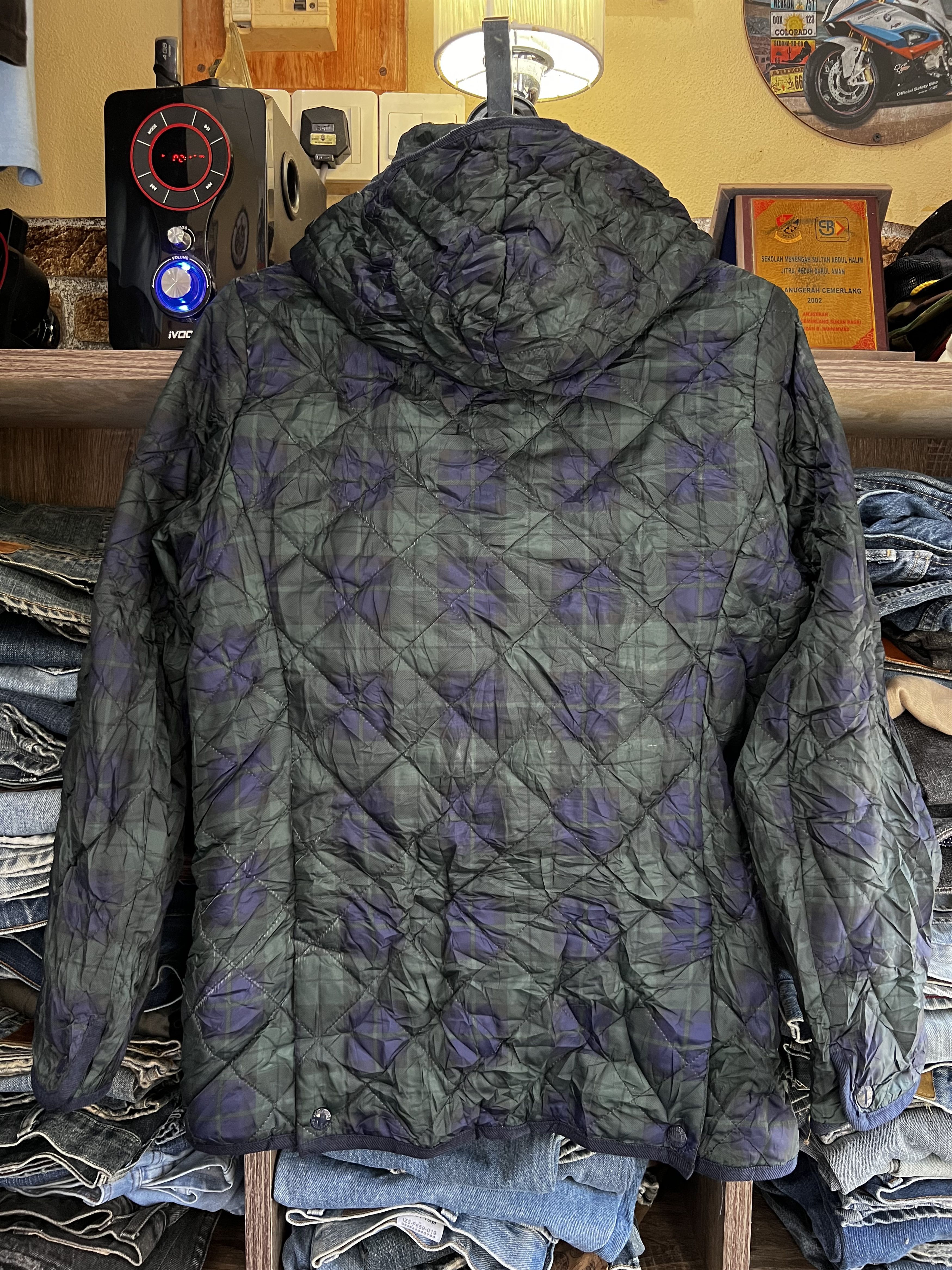 Golden Bear 🔥Vintage Golden Bear Checkered Quilted Jackets Size US S / EU 44-46 / 1 - 2 Thumbnail