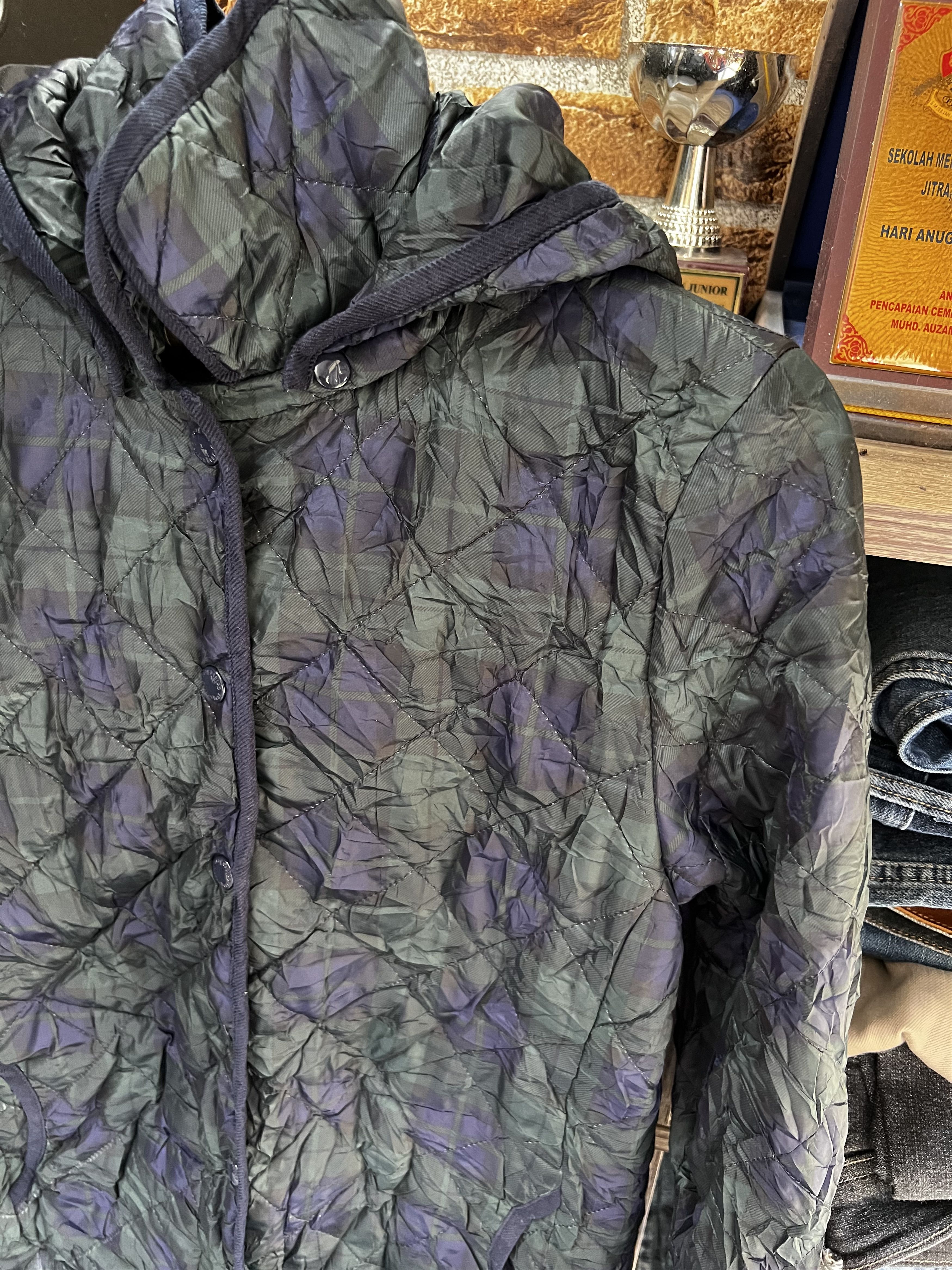 Golden Bear 🔥Vintage Golden Bear Checkered Quilted Jackets Size US S / EU 44-46 / 1 - 6 Thumbnail