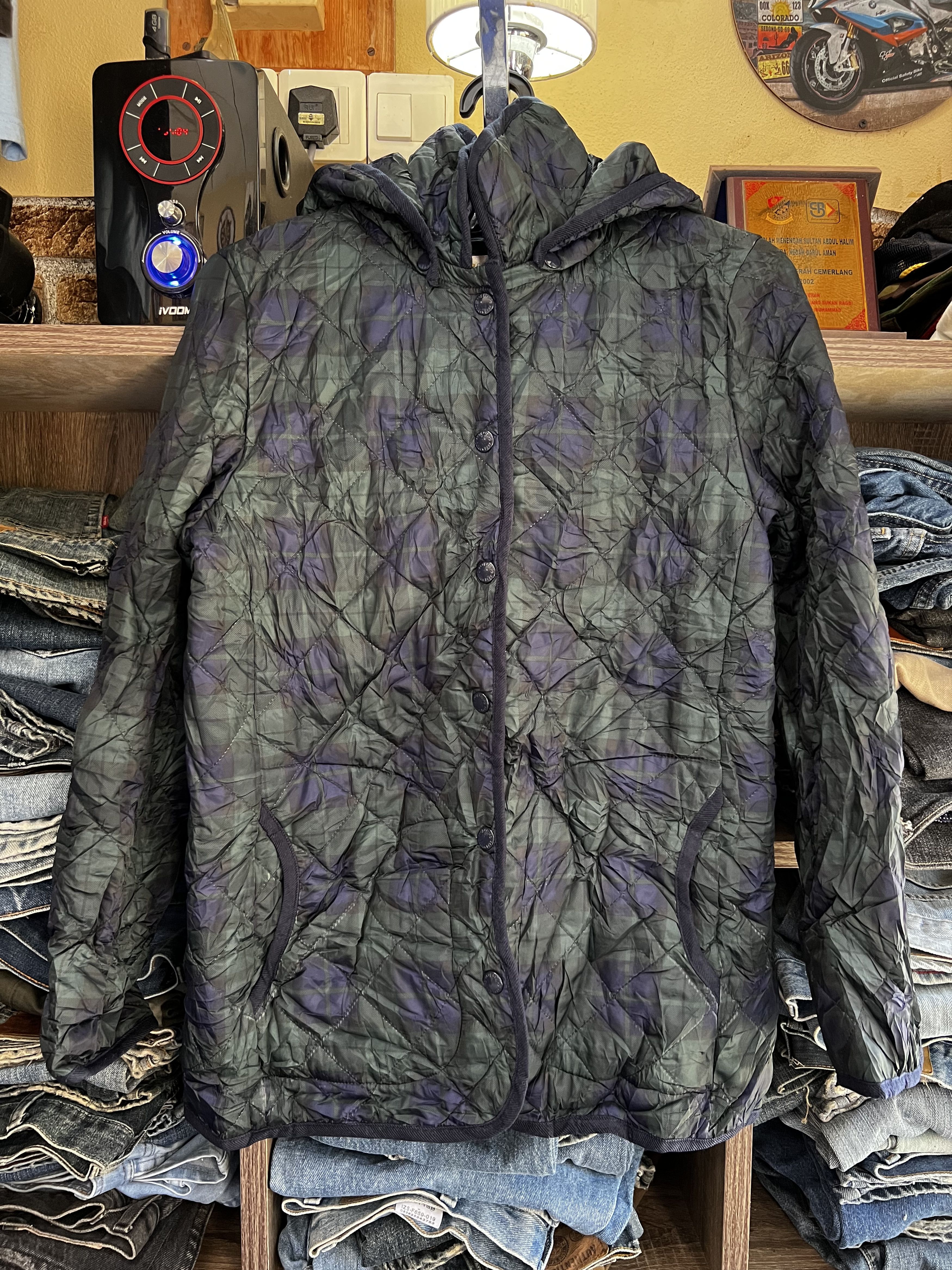 Golden Bear 🔥Vintage Golden Bear Checkered Quilted Jackets Size US S / EU 44-46 / 1 - 1 Thumbnail