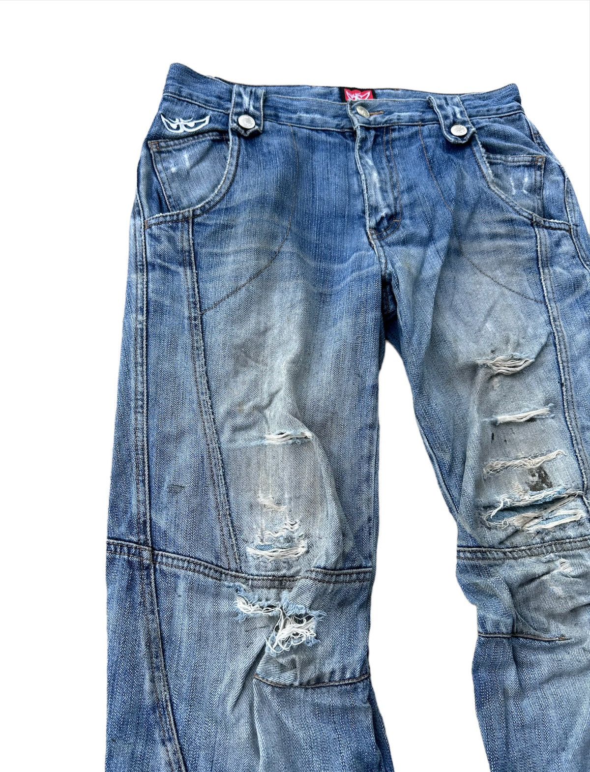Japanese Brand × Sports Specialties 29x30 Berik jns racing denim jeans Size US 29 - 4 Thumbnail