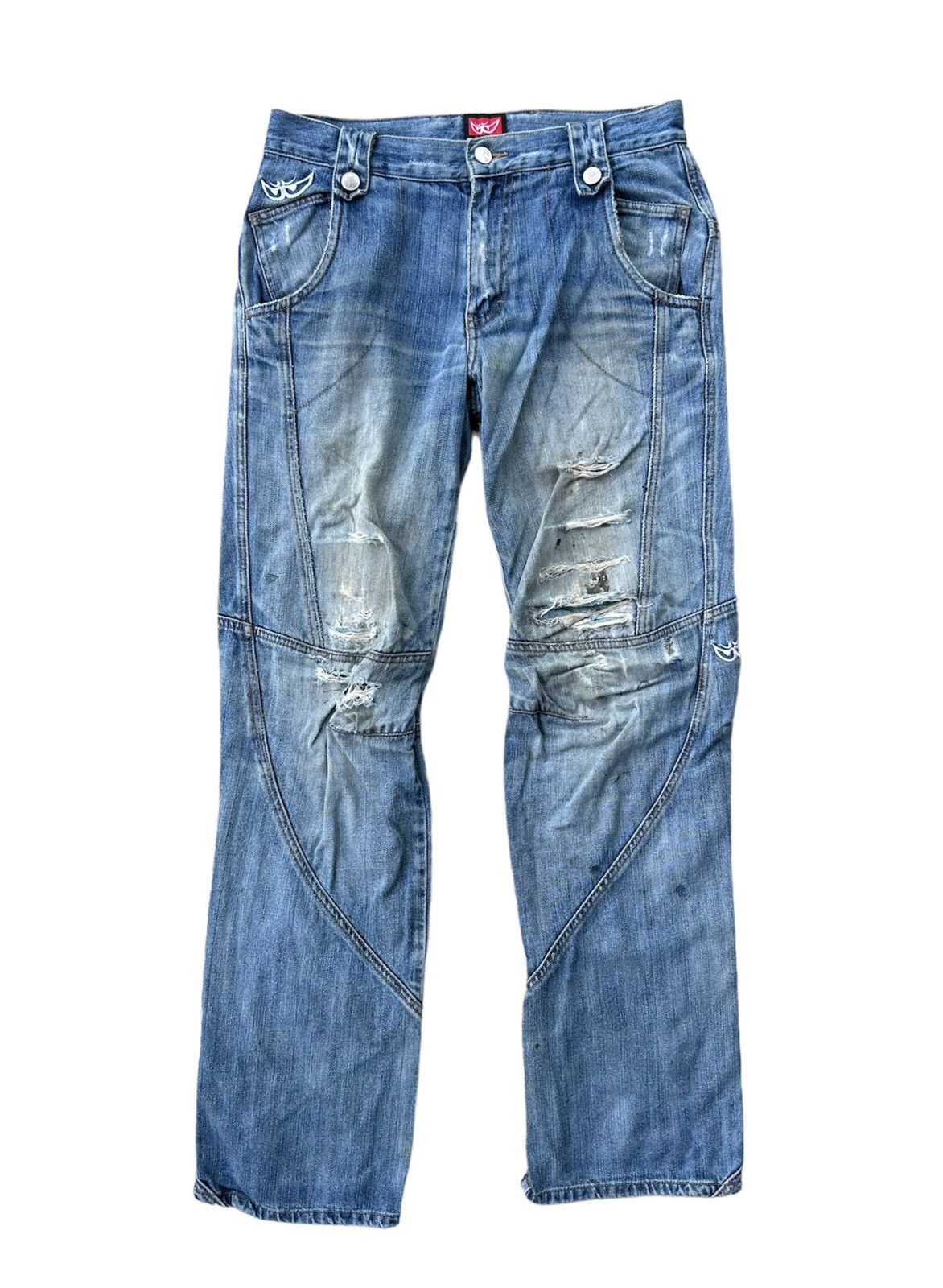 Japanese Brand × Sports Specialties 29x30 Berik jns racing denim jeans Size US 29 - 1 Thumbnail