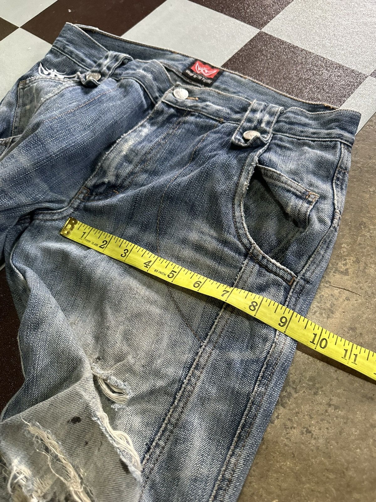 Japanese Brand × Sports Specialties 29x30 Berik jns racing denim jeans Size US 29 - 12 Thumbnail