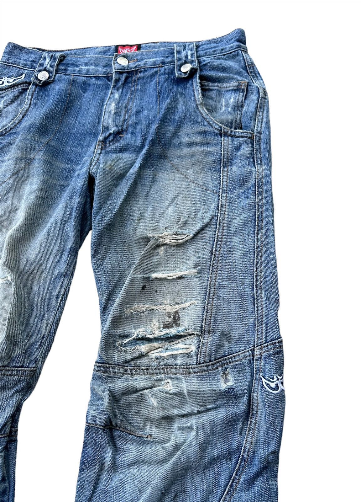 Japanese Brand × Sports Specialties 29x30 Berik jns racing denim jeans Size US 29 - 3 Thumbnail