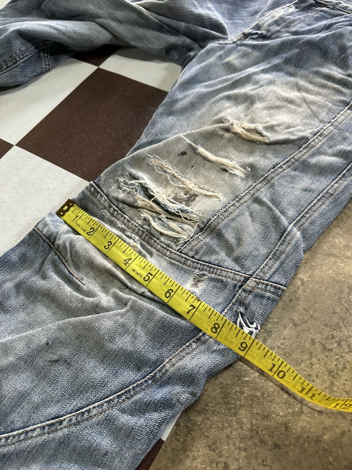 Japanese Brand × Sports Specialties 29x30 Berik jns racing denim jeans Size US 29 - 11 Thumbnail