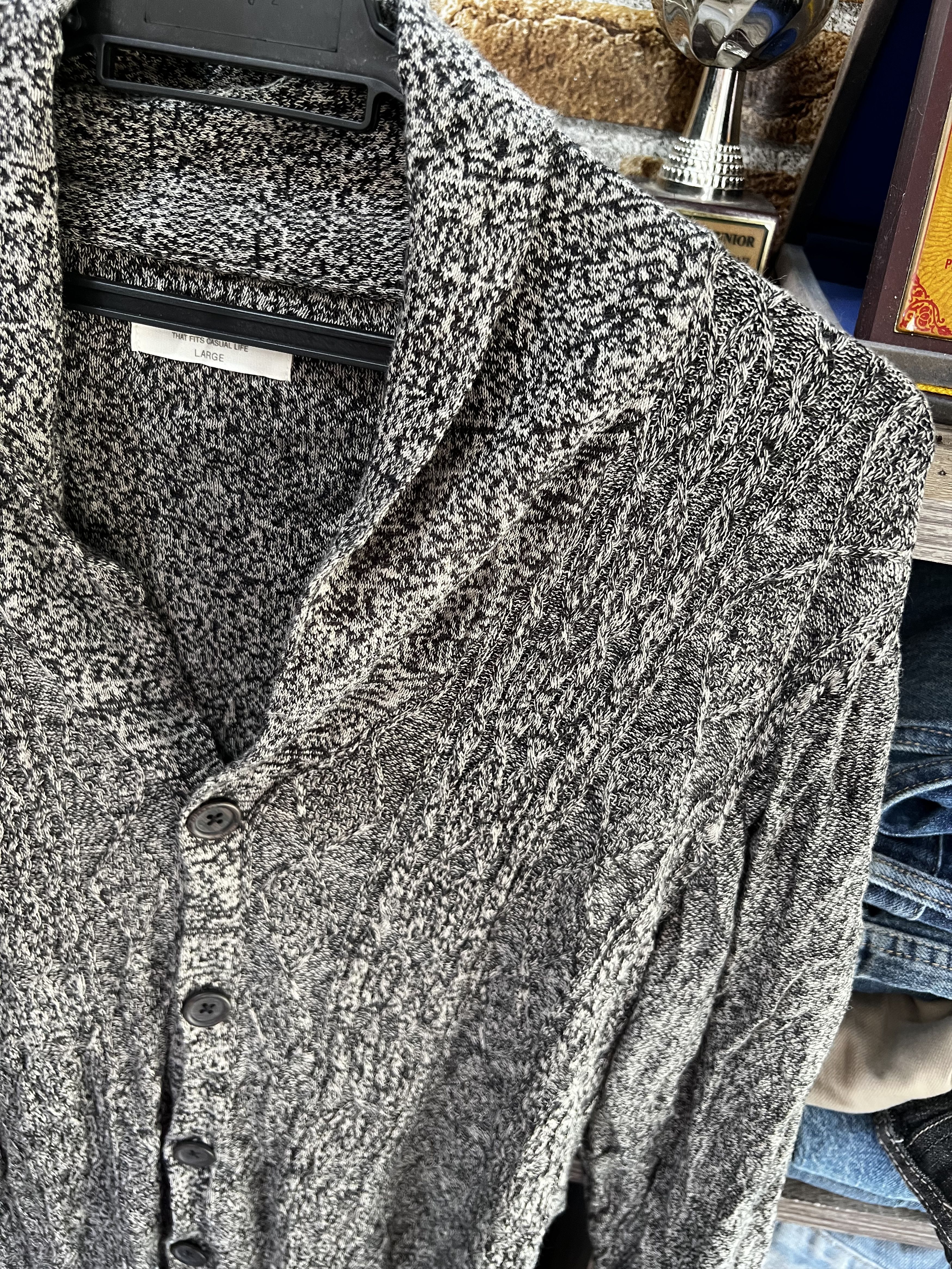Japanese Brand 🔥Back Number Knit Cardigan Size M / US 6-8 / IT 42-44 - 5 Thumbnail