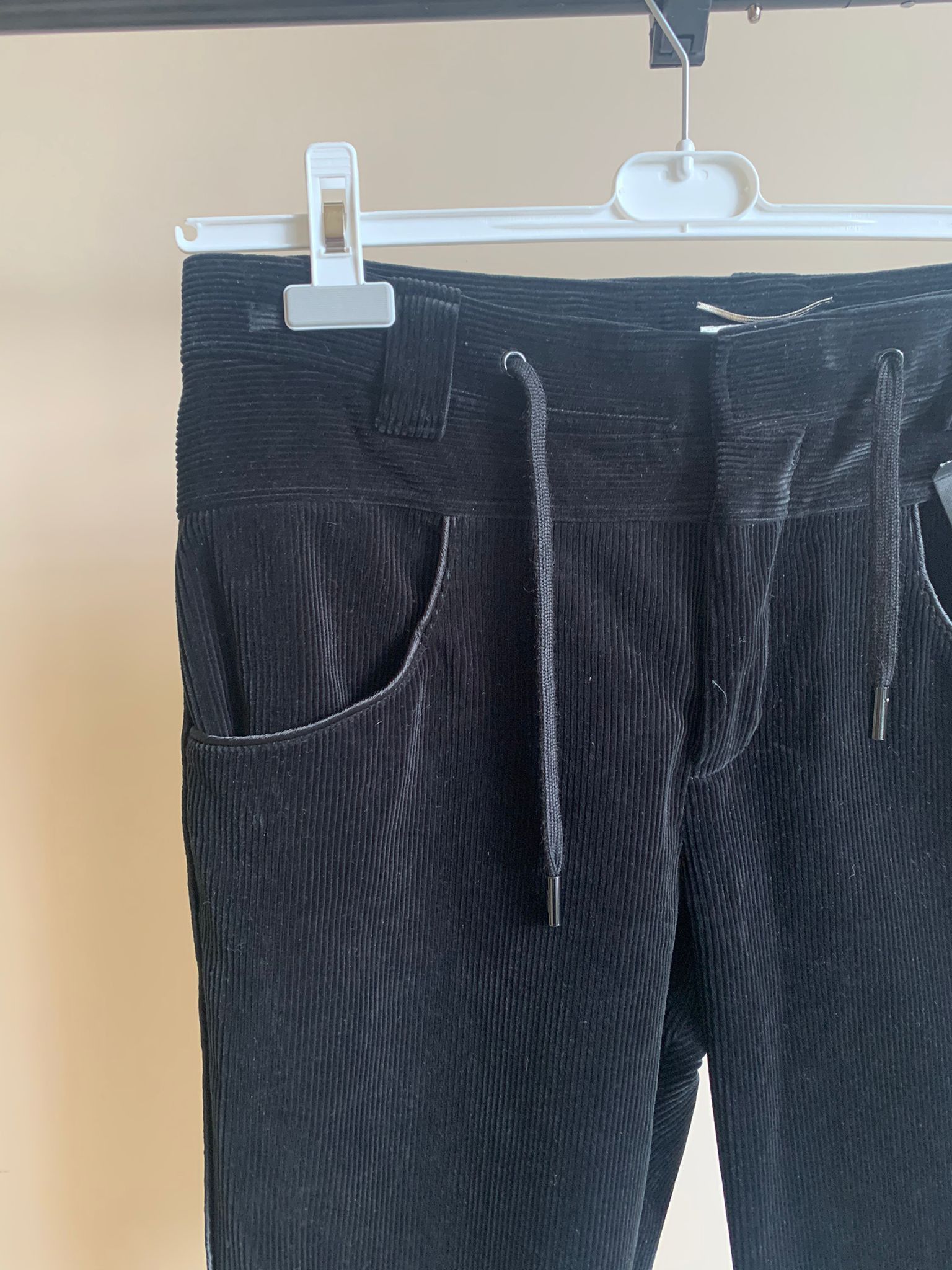 Saint Laurent Paris o1rshd1 Corduroy Drawstring Pants in Black Size US 30 / EU 46 - 5 Thumbnail