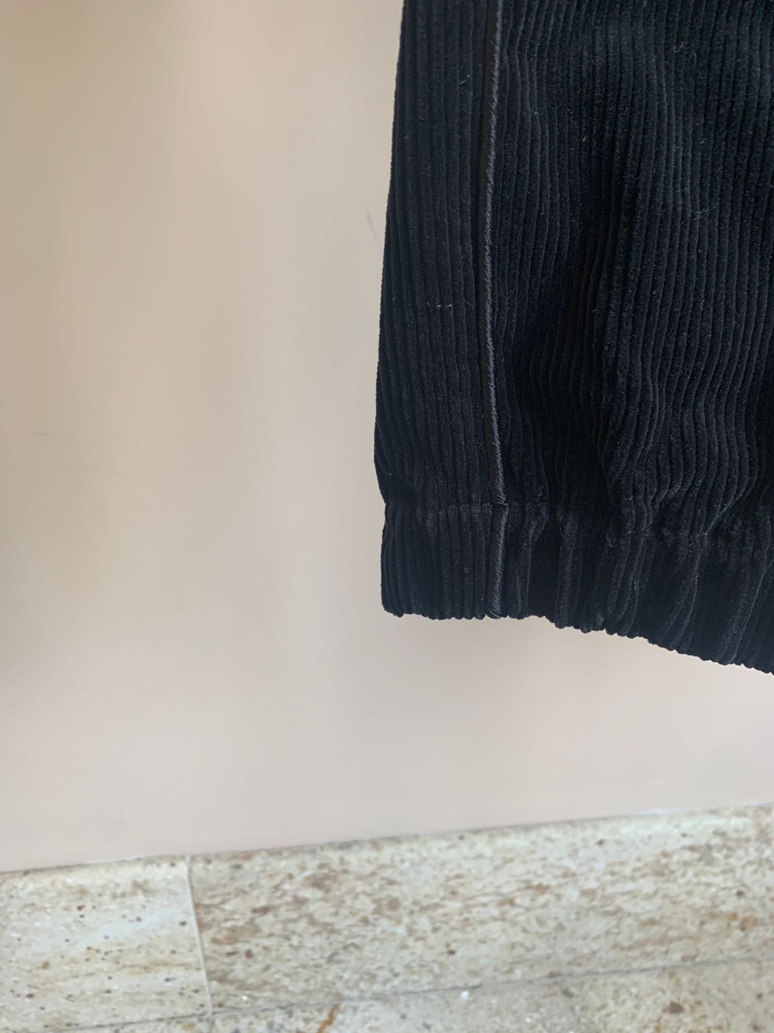 Saint Laurent Paris o1rshd1 Corduroy Drawstring Pants in Black Size US 30 / EU 46 - 4 Thumbnail