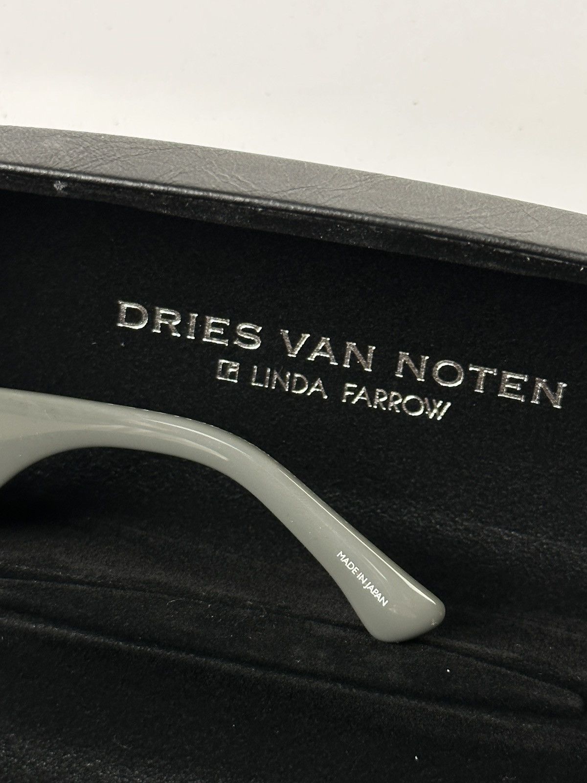 Dries Van Noten × Linda Farrow Wrap Sunglasses Size ONE SIZE - 10 Thumbnail