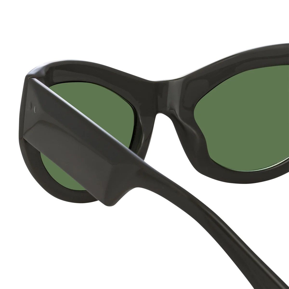 Dries Van Noten × Linda Farrow Wrap Sunglasses Size ONE SIZE - 4 Thumbnail