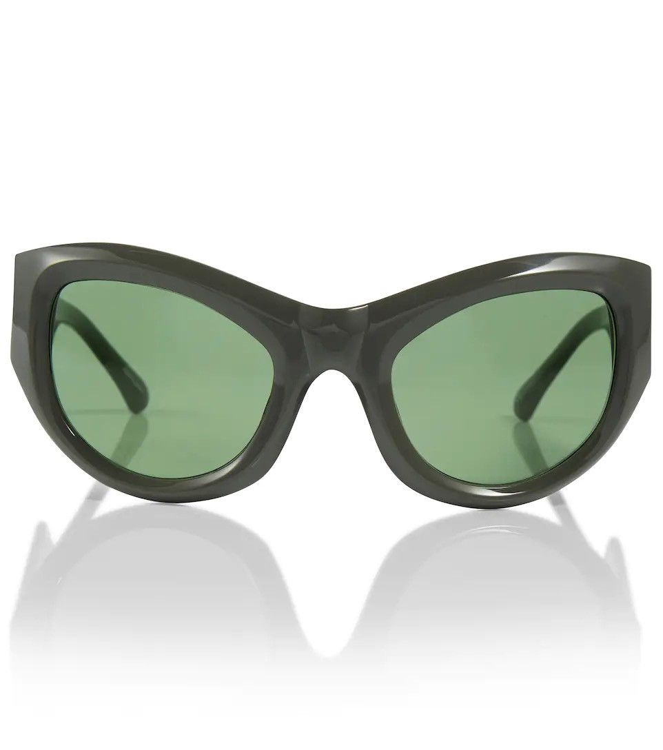 Dries Van Noten × Linda Farrow Wrap Sunglasses Size ONE SIZE - 2 Thumbnail