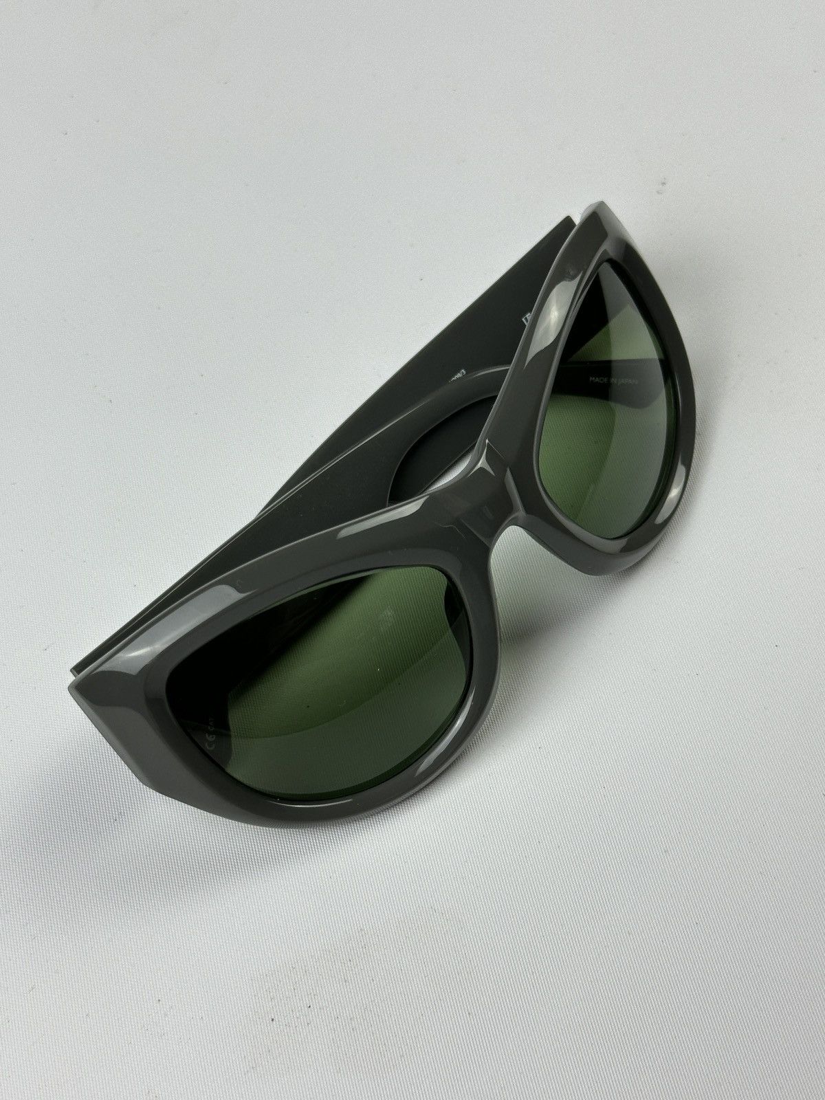 Dries Van Noten × Linda Farrow Wrap Sunglasses Size ONE SIZE - 12 Thumbnail