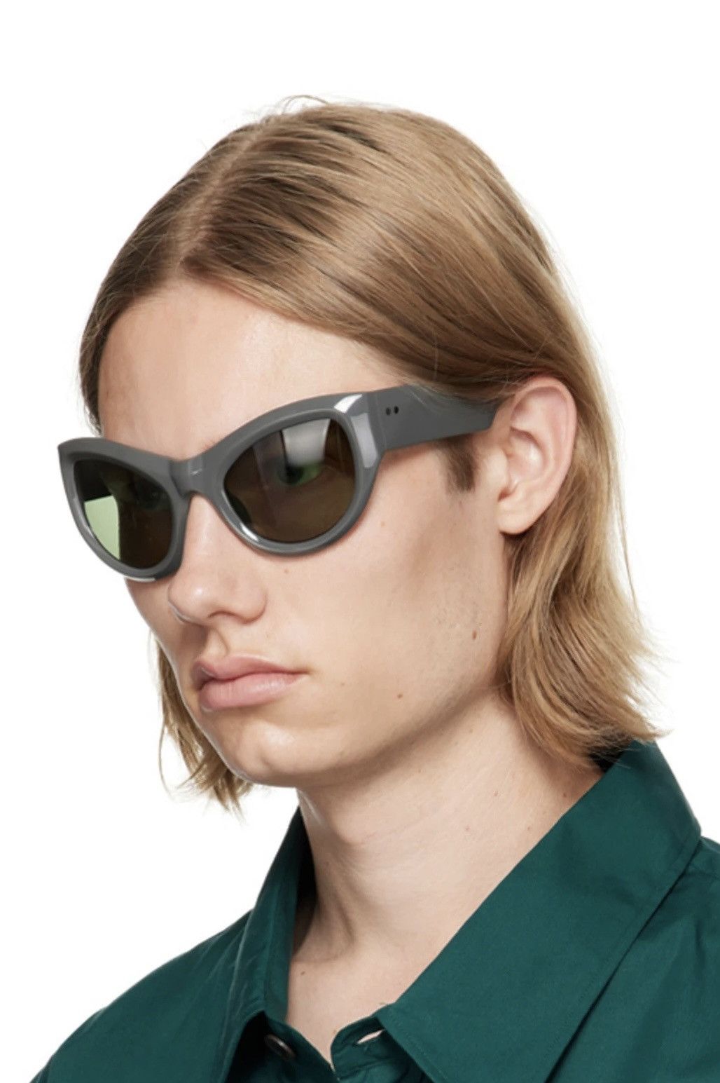 DRIES VAN NOTEN / LINDA FARROW アイウェア Dries Van Noten - Dries Van Noten X Linda Farrow Oversize Square