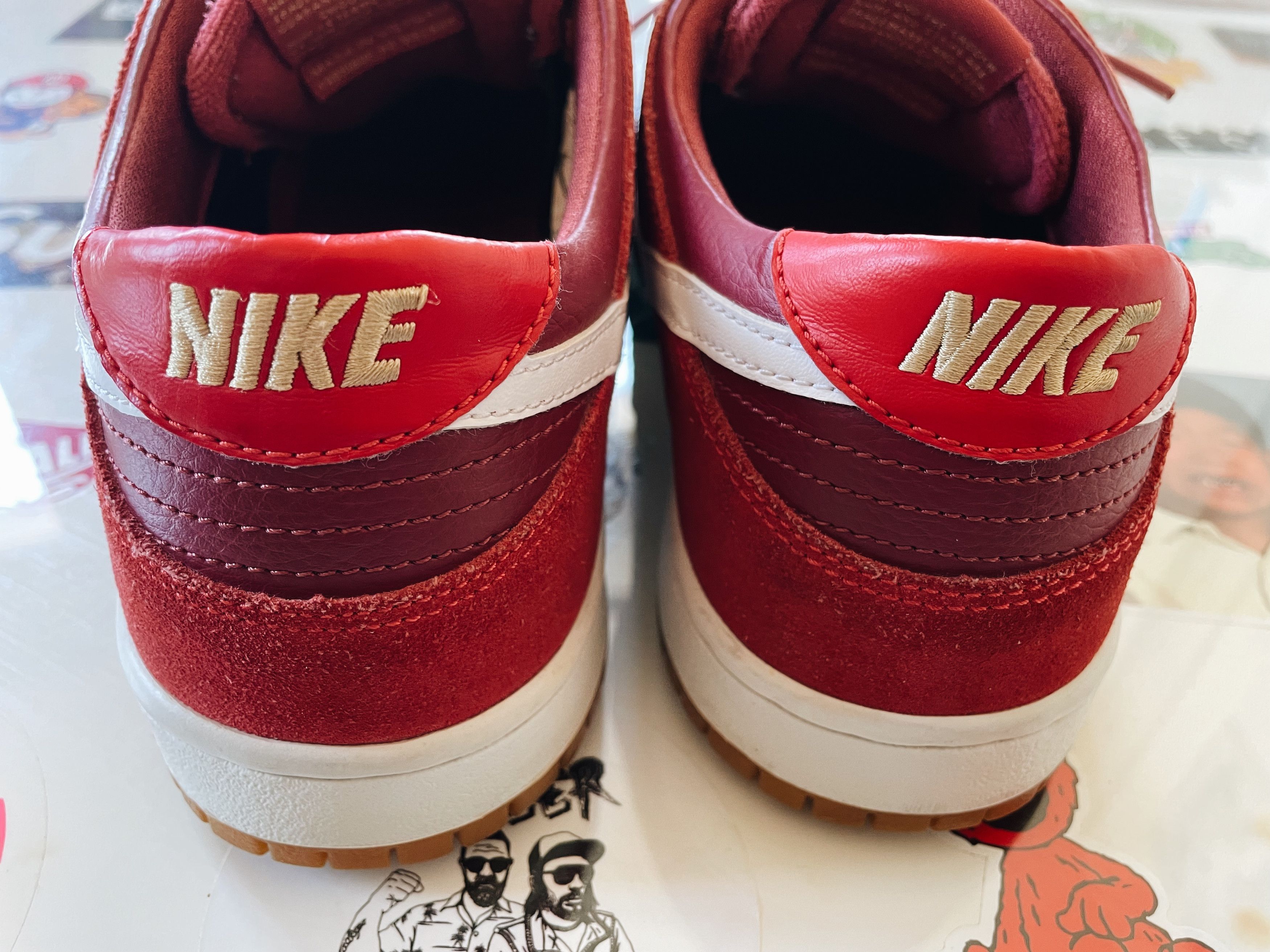 Nike Nike SB Zoom Dunk Low Track Red Size US 9.5 / EU 42-43 - 9 Thumbnail