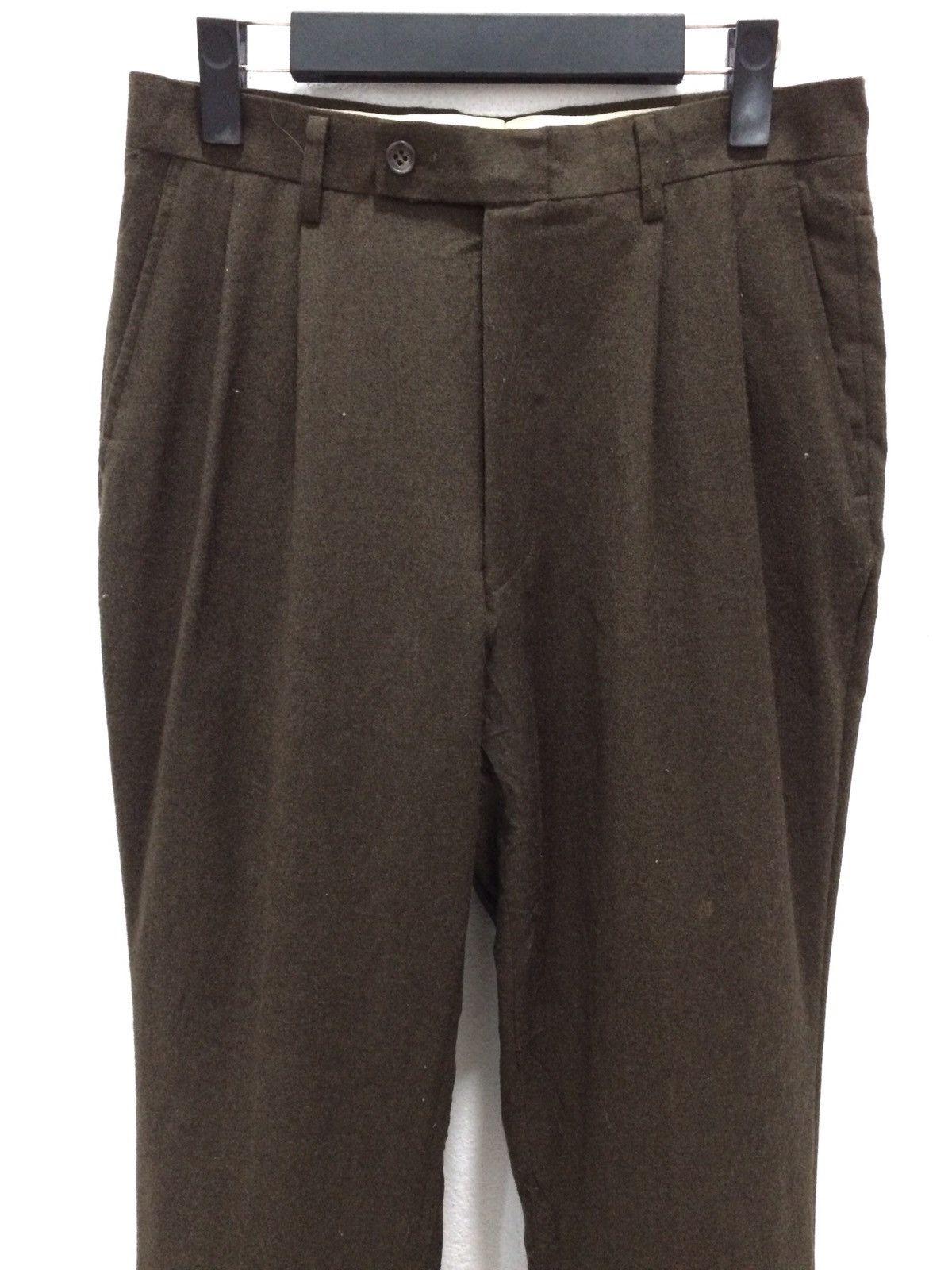 Michel Klein Michel Klein Mix Wool Casual Pant Size US 29 - 2 Thumbnail